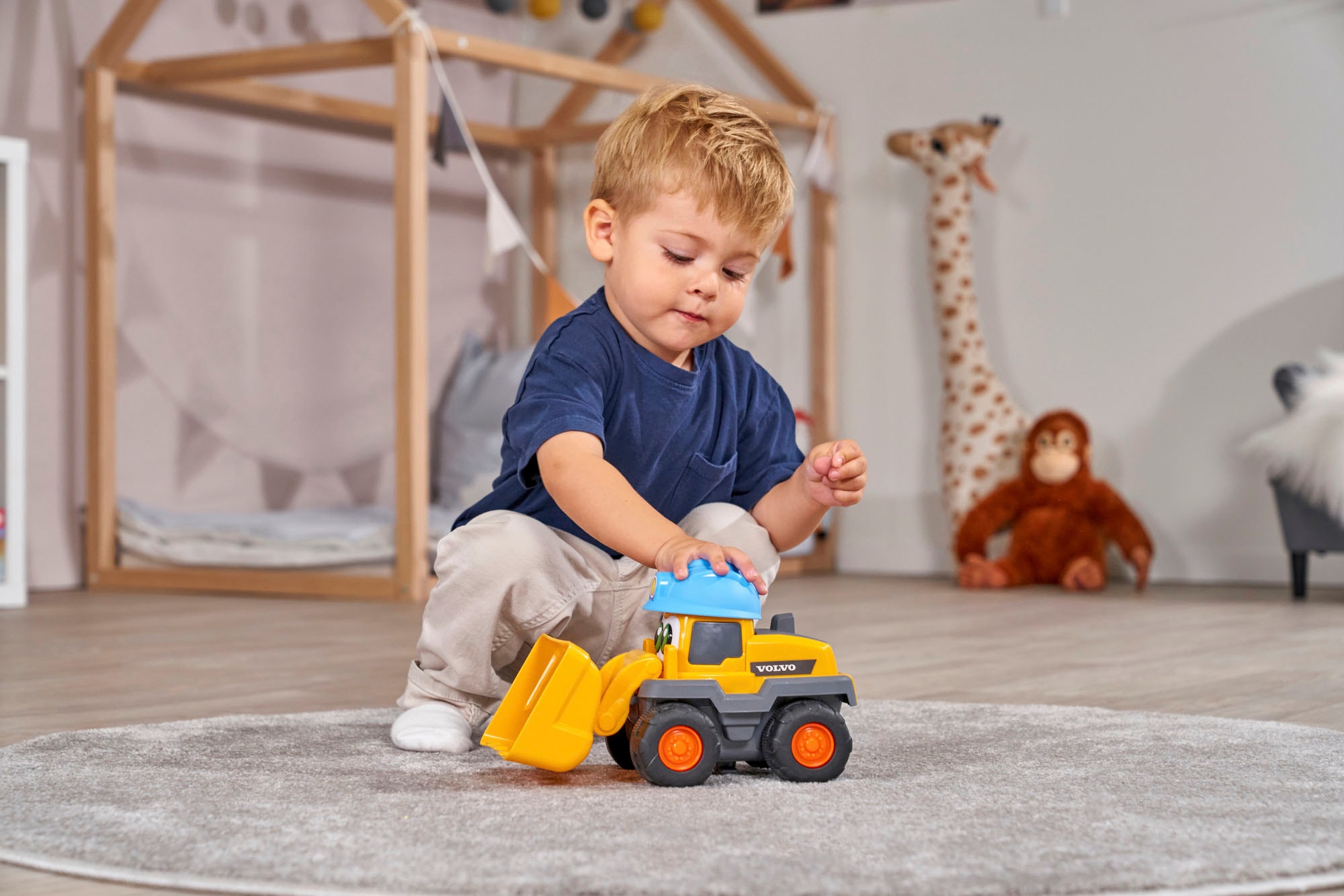 ABC Spielzeug-Radlader »ABC Lucy Loader« mit mechanischer Hupe