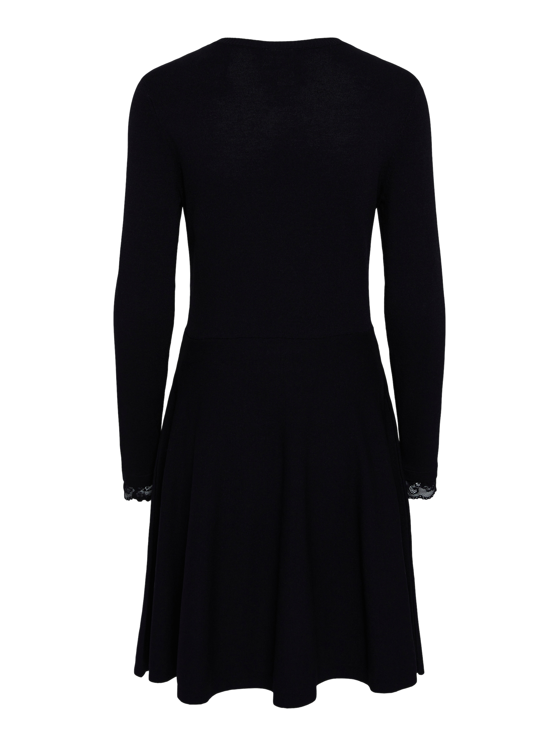 Y.A.S Strickkleid »YASBECCO LS KNIT DRESS S. NOOS«, mit Spitze am Ärmelsaum