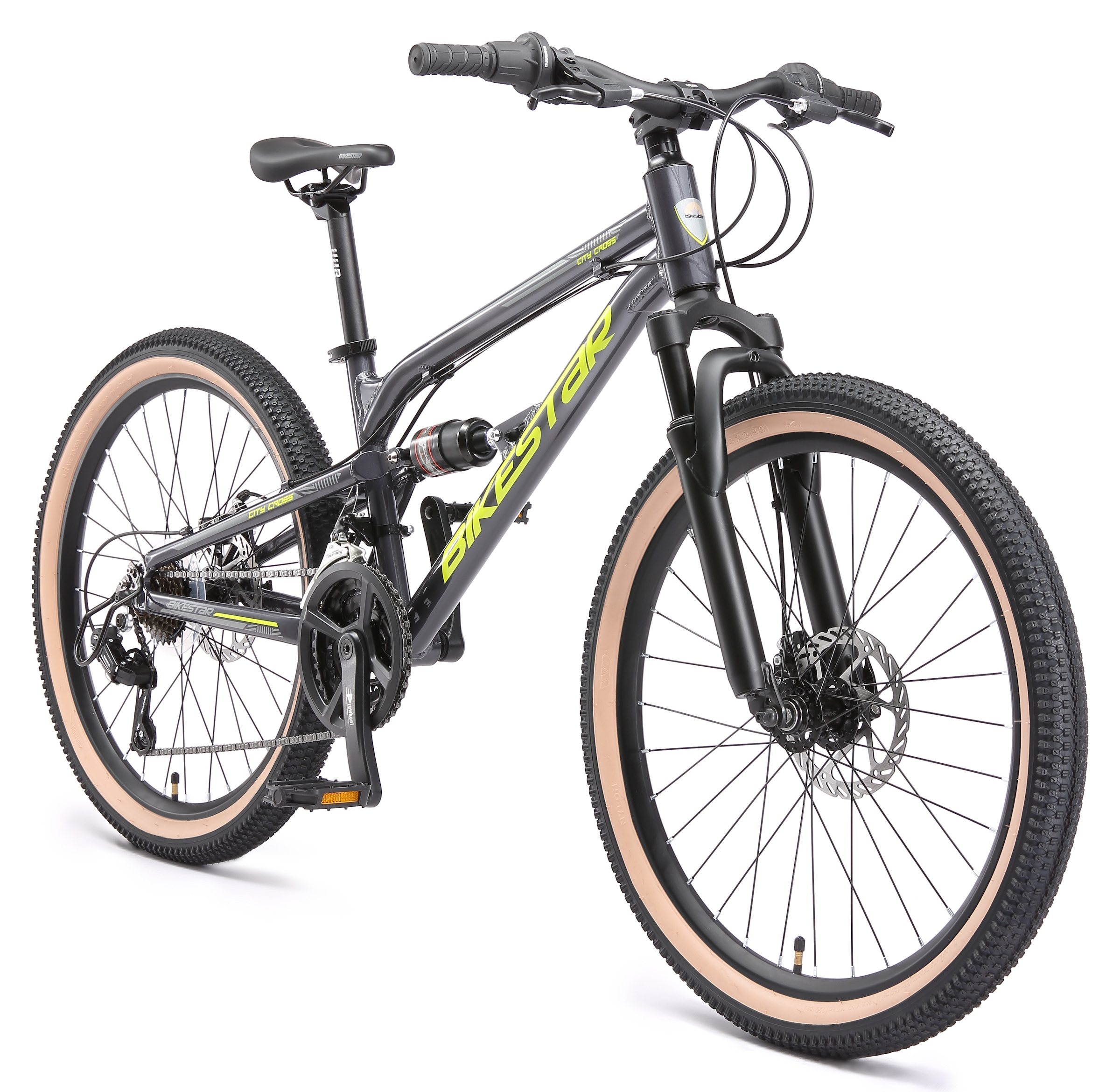 Bikestar Jugendfahrrad 21 Gang Shimano RD-TY21 Schaltwerk Kettenschaltung