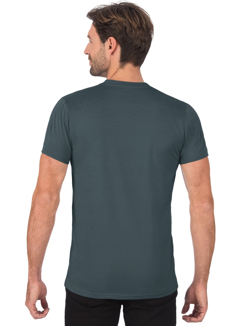 Trigema T-Shirt »TRIGEMA Slim Fit T-Shirt aus DELUXE Baumwolle«, (1 tlg.)