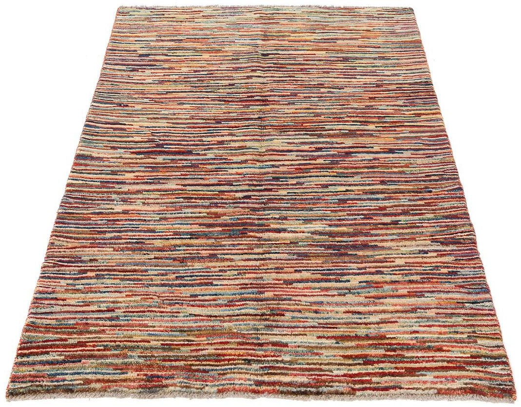 morgenland Wollteppich »Streifen Multicolore 166 x 118 cm«, rechteckig, 8 m günstig online kaufen