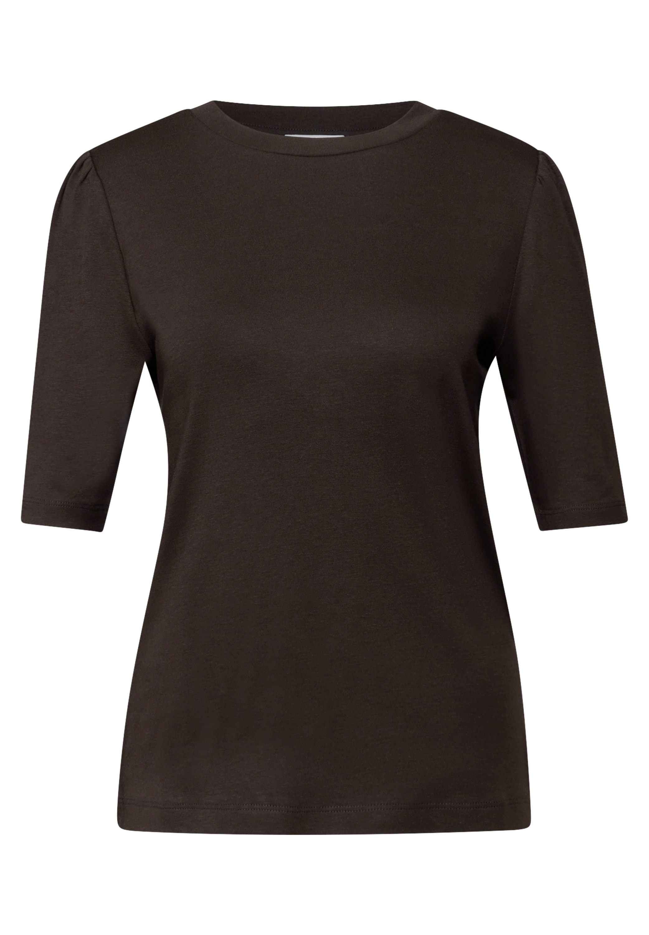 STREET ONE T-Shirt, mit Raffung an den Schultern