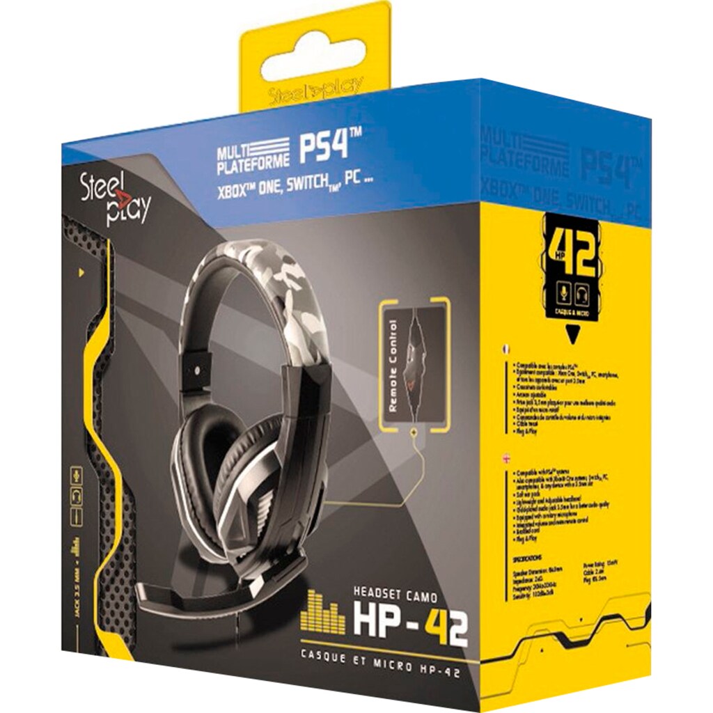 Steelplay Gaming-Headset »HP42«