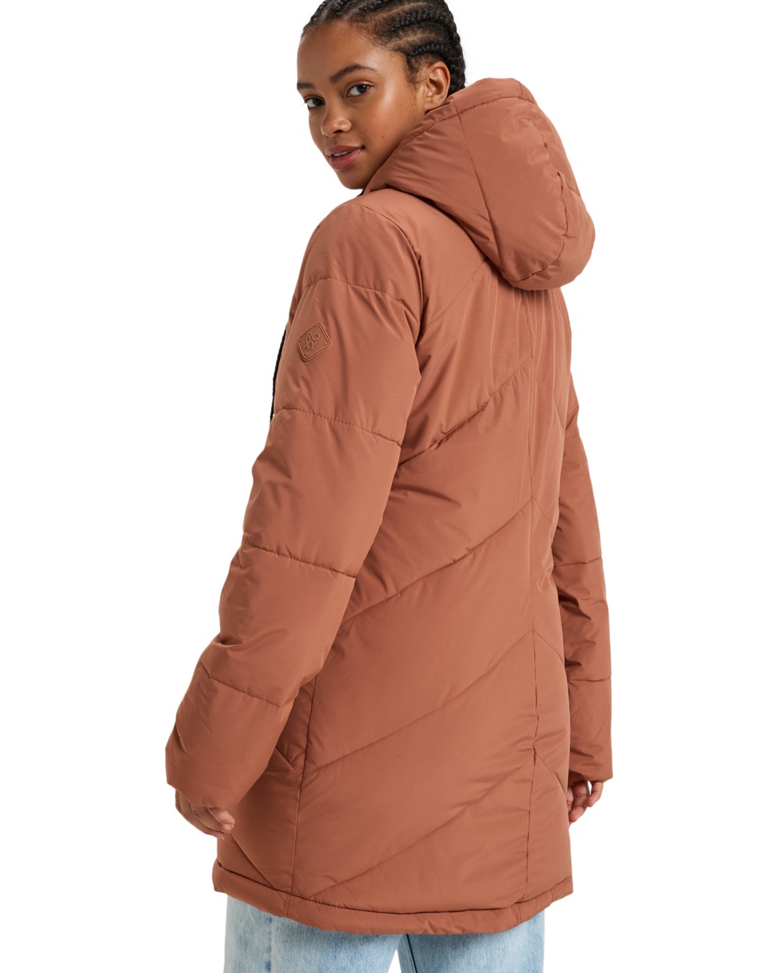 Roxy Leichtdaunenjacke »Better Weather« mit Kapuze