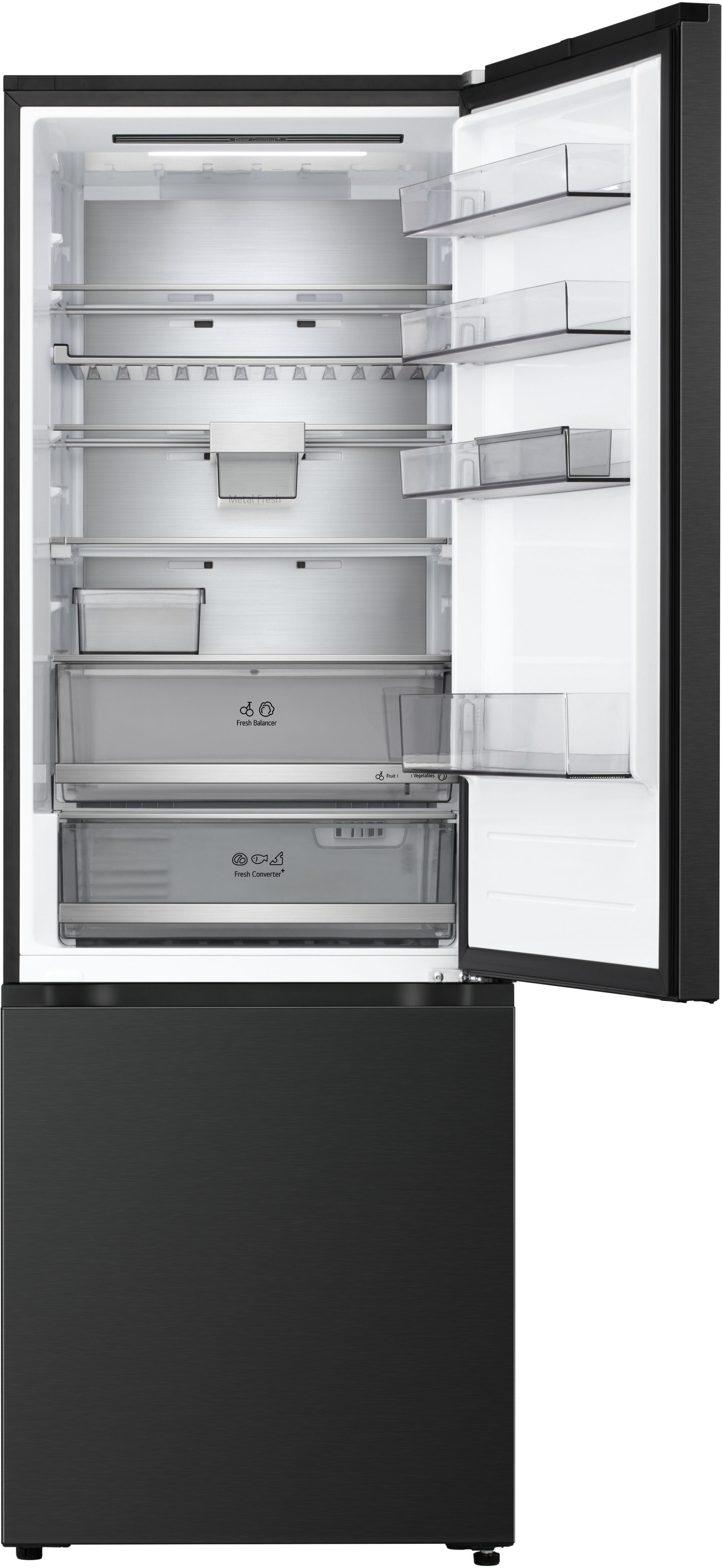 LG Kühl-/Gefrierkombination Serie 7 »GBBW726AEV« 203 cm hoch 69,7 cm breit Vollintegrierbarer Kühlschrank dank frontaler Luftzufuhr und Abluft