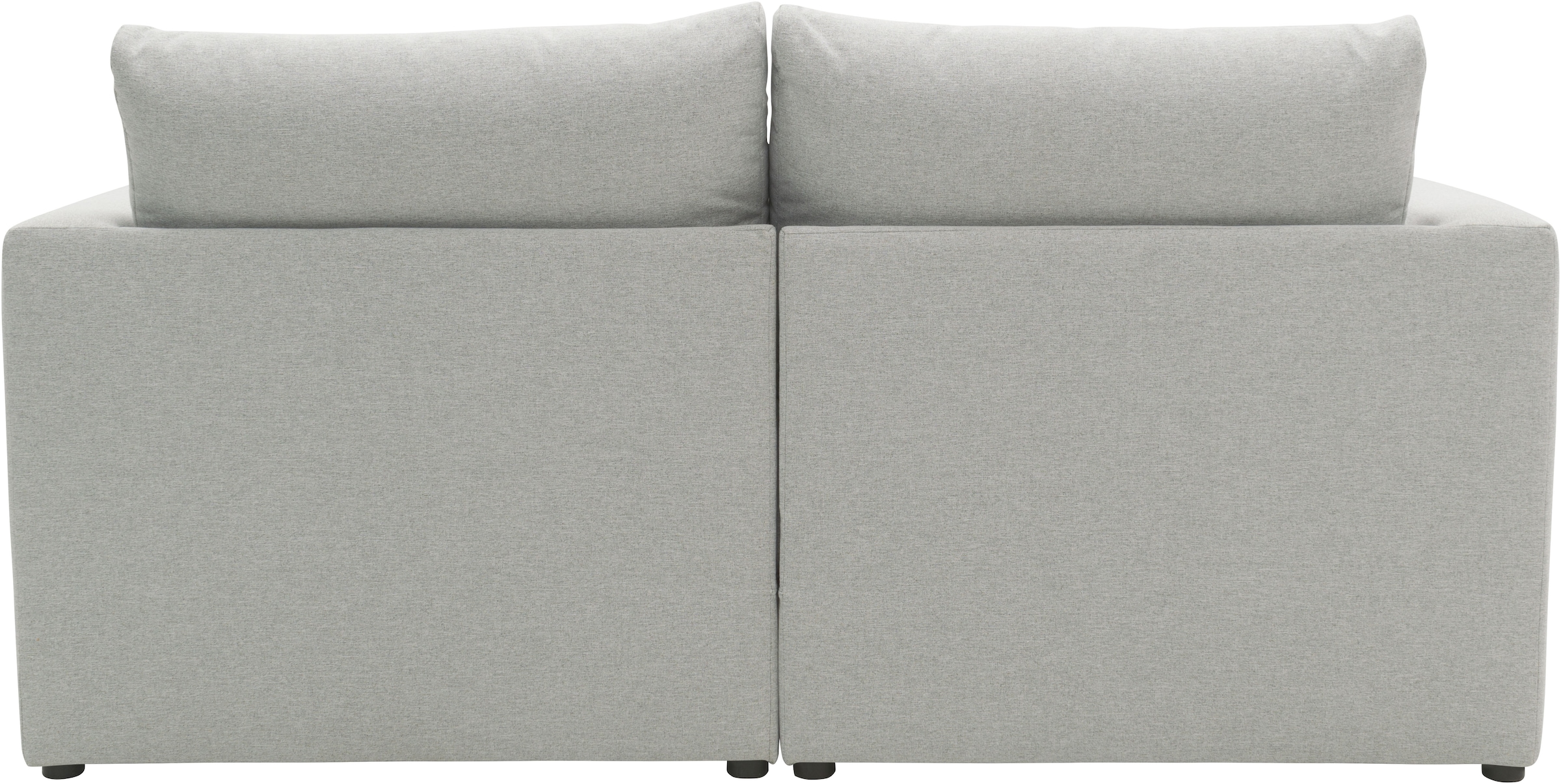 DOMO collection 2-Sitzer »800015 B/T/H: 178/80/90 cm«, Sitzfläche mit Federkern, inkl. 2 Rückenkissen