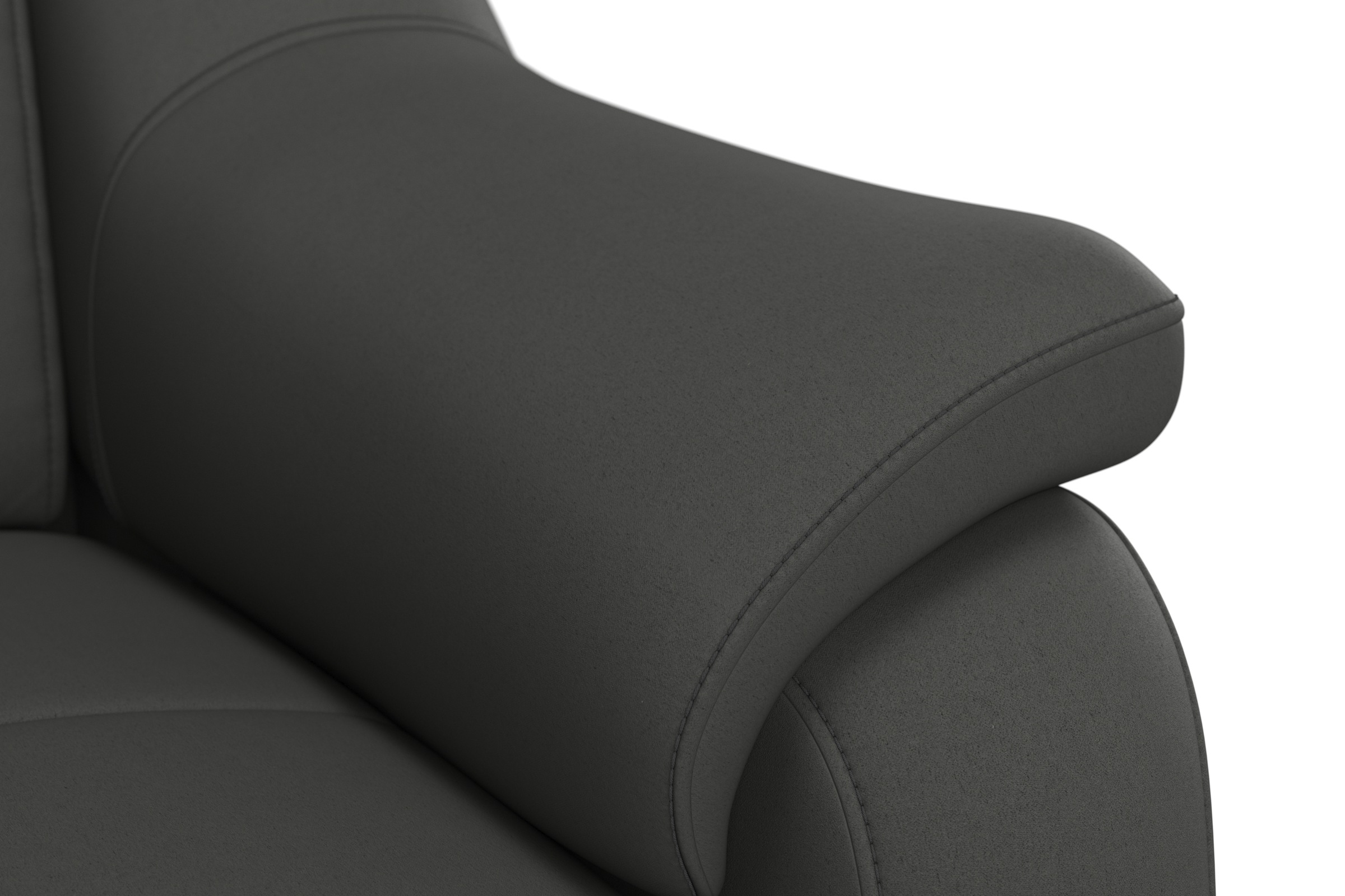 sit&more Ecksofa »Freetown L-Form«, inklusive Kopfteilverstellung und komfortablem Federkern