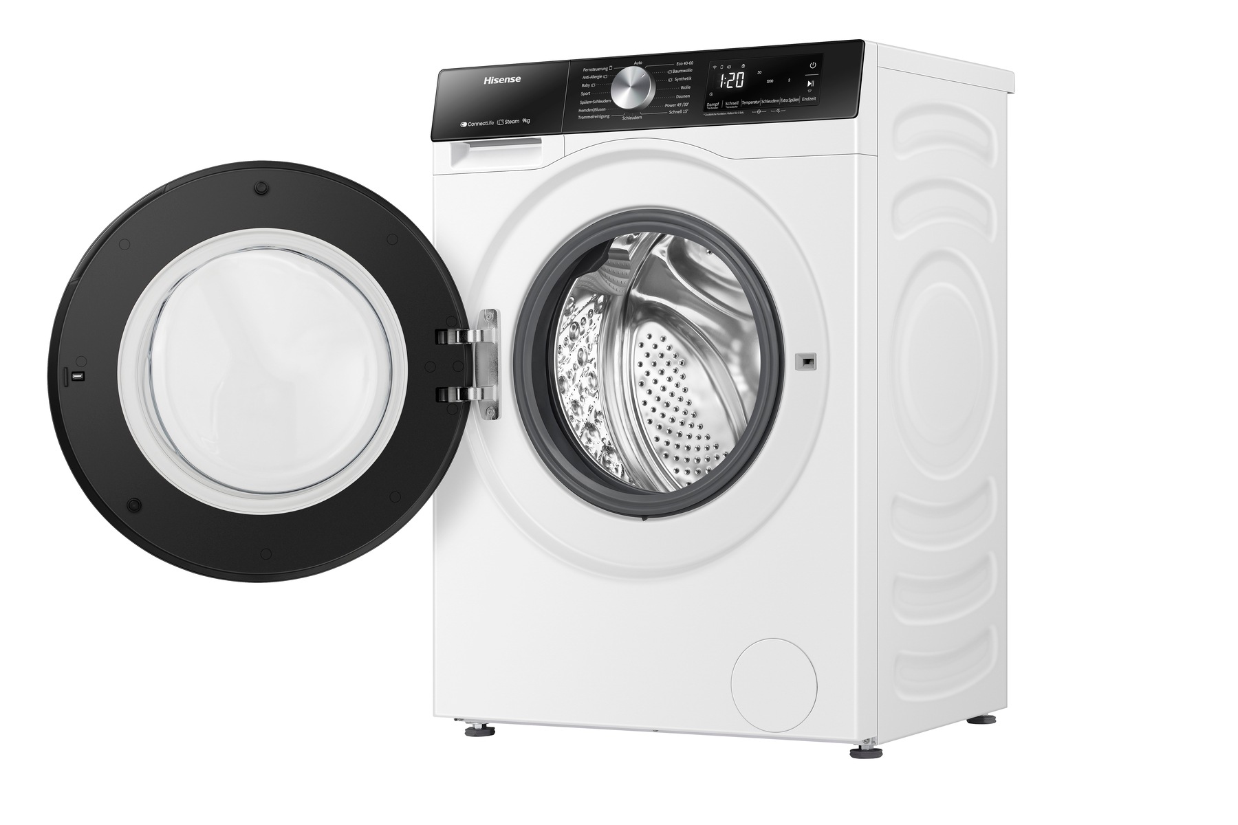 Hisense Waschmaschine »WF3S9043BW3«, 9 kg, 1400 U/min, Wifi-ConnectLife günstig online kaufen