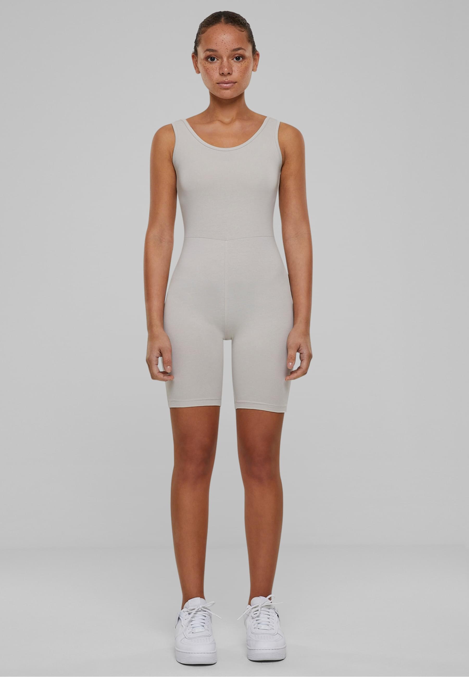 URBAN CLASSICS Jumpsuit »Urban Classics Damen Ladies Organic Stretch Jersey Jumpsuit« 1 Stk.