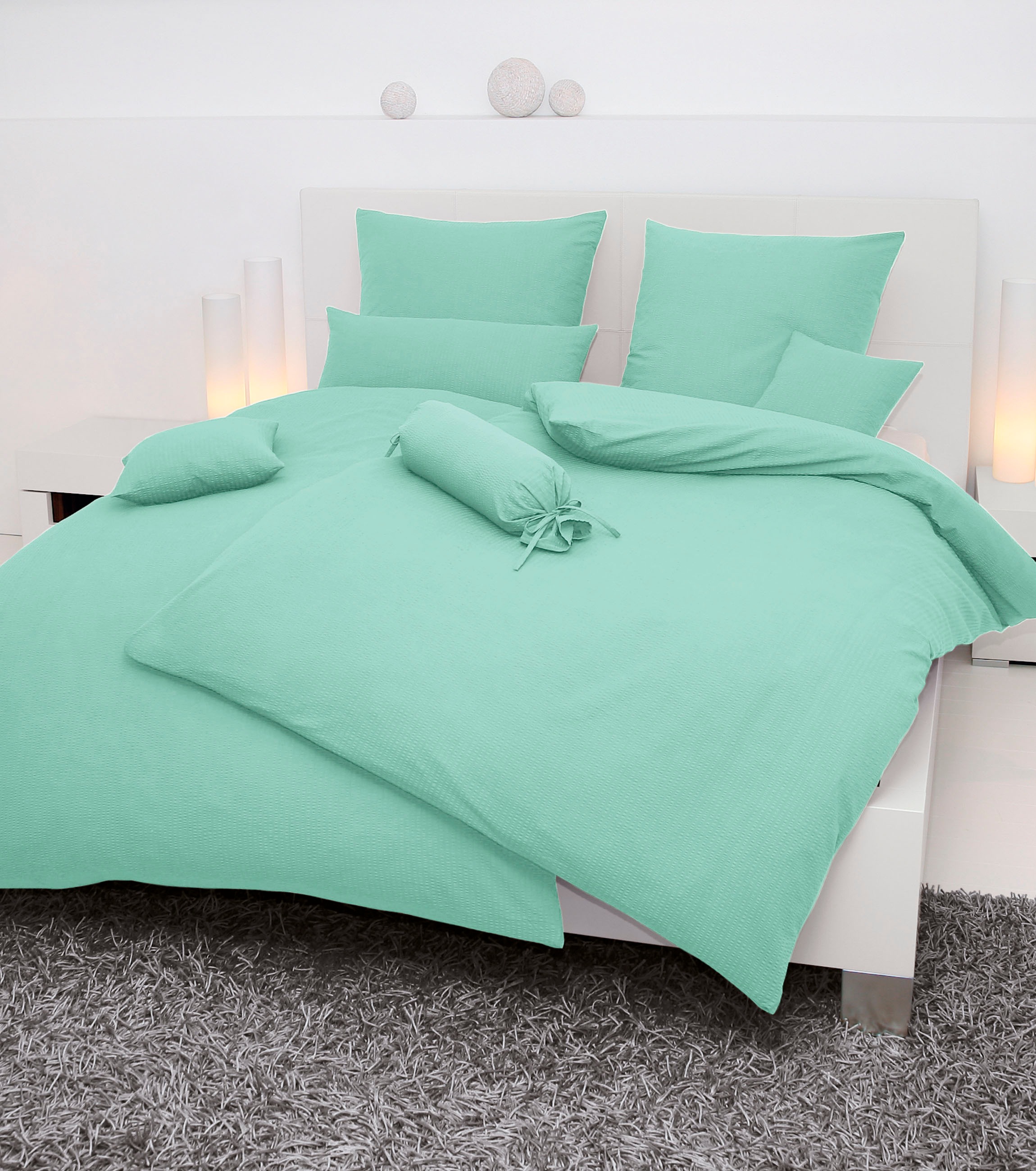 Janine Bettwäsche »PIANO 0125«, in Soft Seersucker Qualität aus 100% Baumwo günstig online kaufen