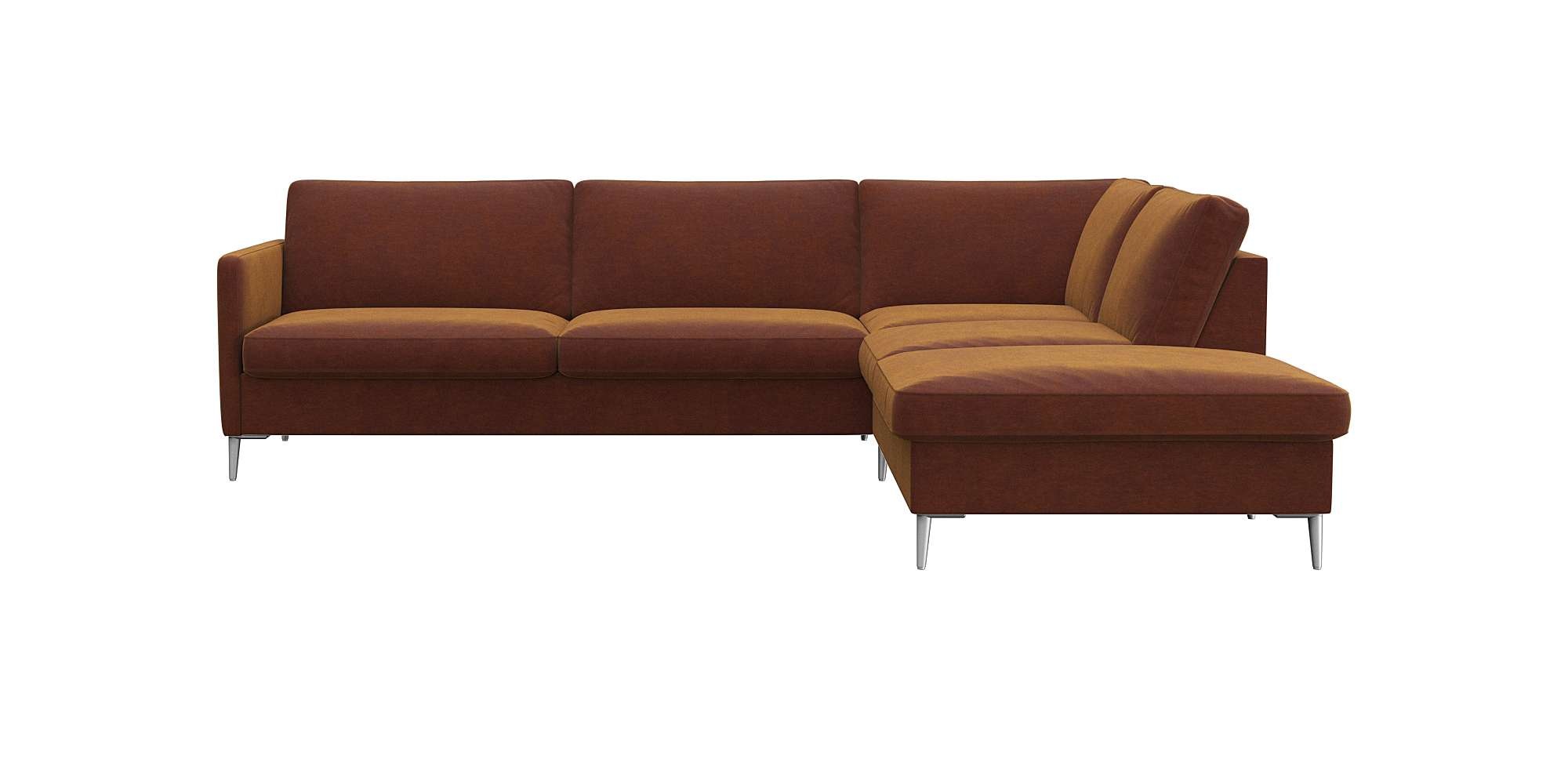 FLEXLUX Ecksofa »Fiore, L-Form, bequem und komfortabel durch hochwertigem S günstig online kaufen