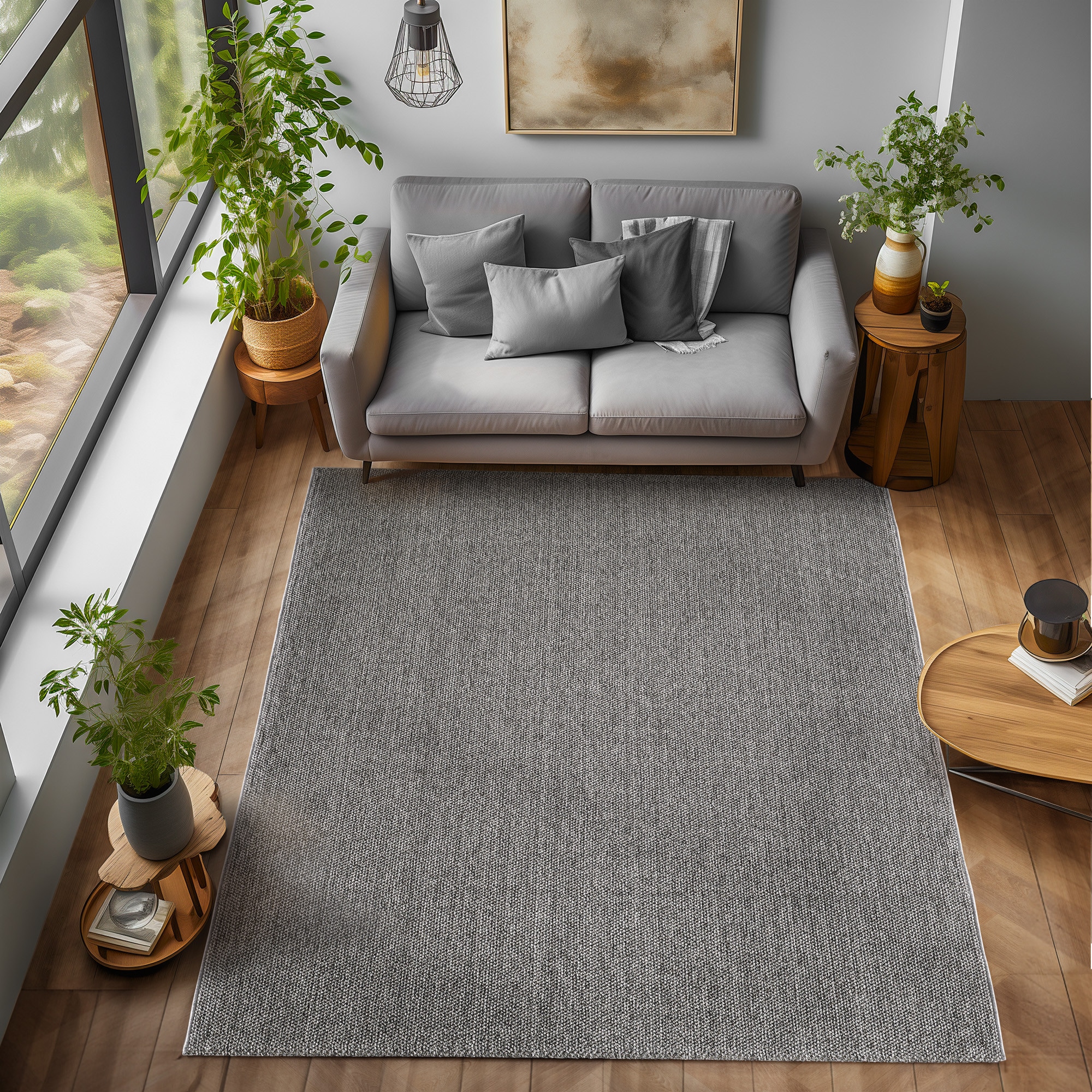 Ayyildiz Teppiche Teppich »LOOM 4300«, rechteckig, 7 mm Höhe, Läufer, Kurzf günstig online kaufen