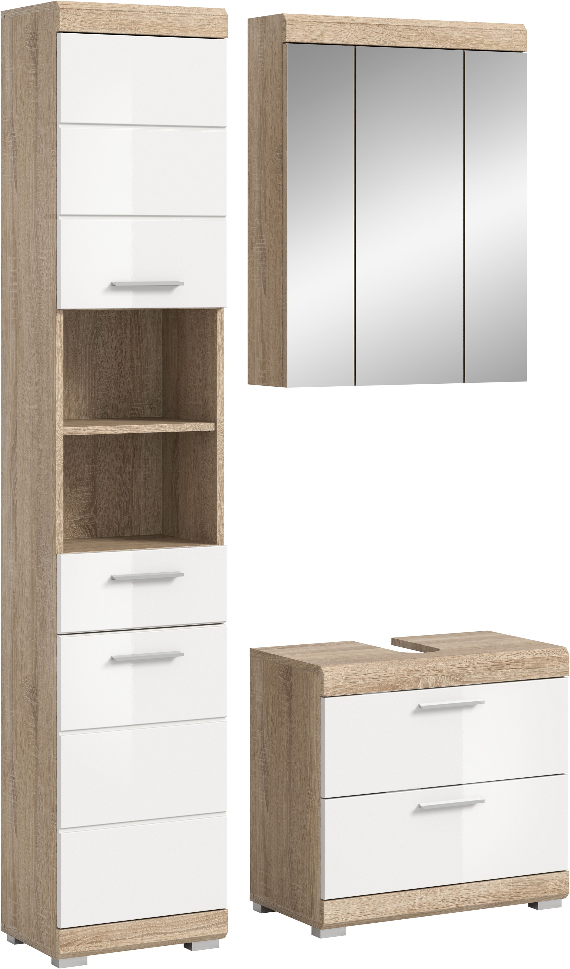 INOSIGN Badmöbel-Set »Siena, 3 teilig, bestehend aus:«, (Set, 3 St., TOPSEL günstig online kaufen