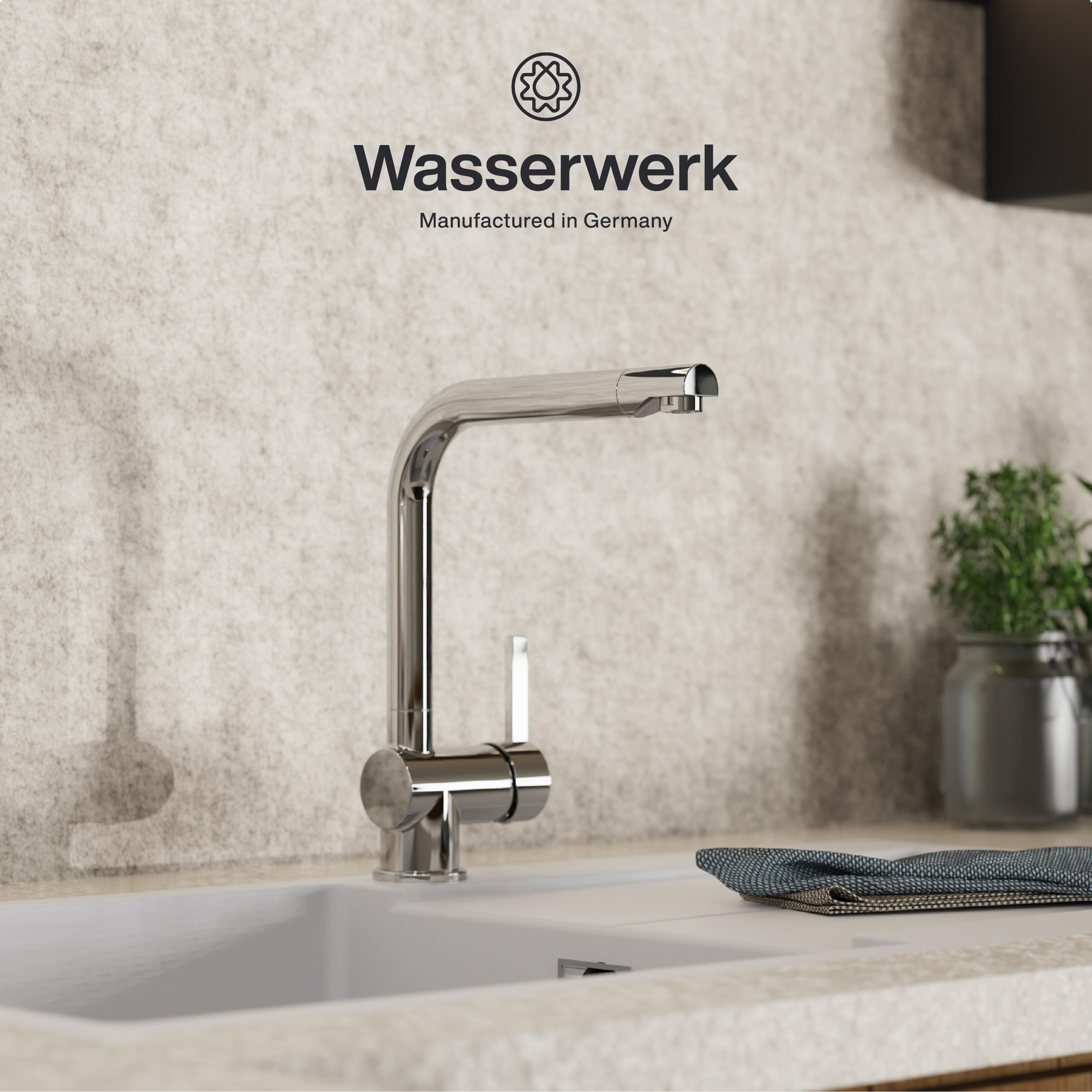 WASSERWERK Spültischarmatur »WK 4, Wasserhahn, Küche, Einhebelmischer« günstig online kaufen