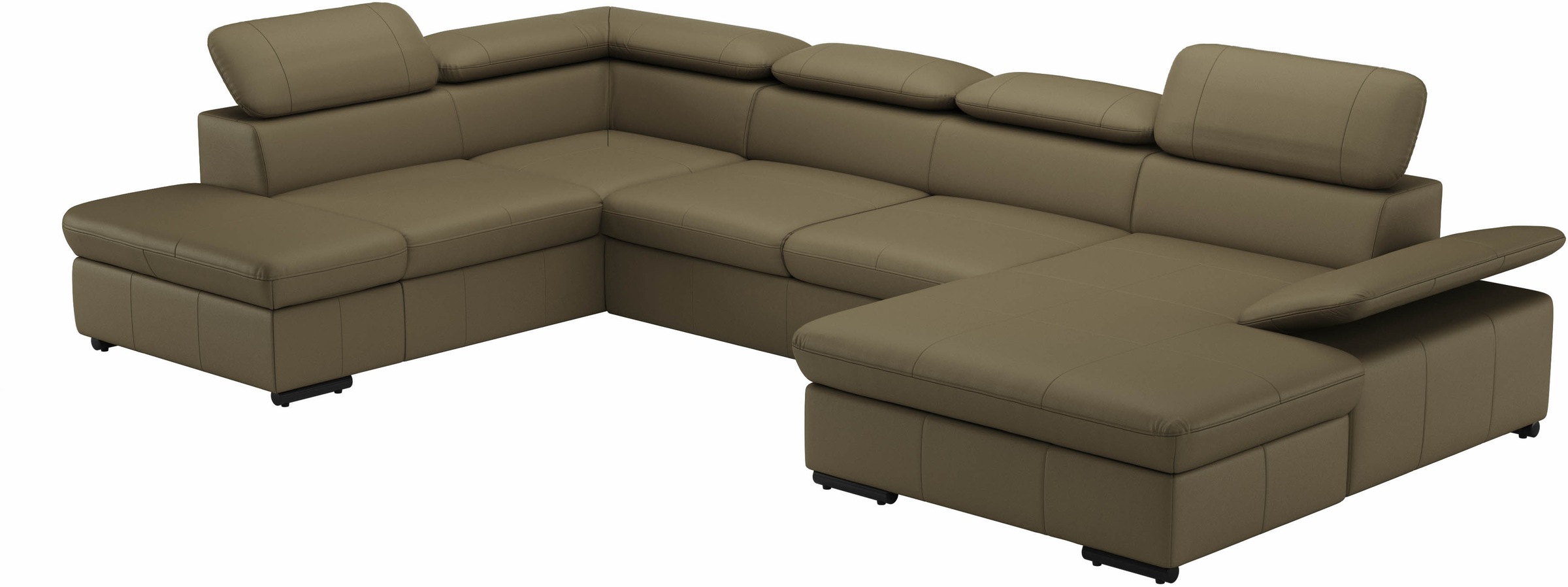 sit&more Wohnlandschaft »Alcudia U-Form«, wahlweise mit Bettfunktion