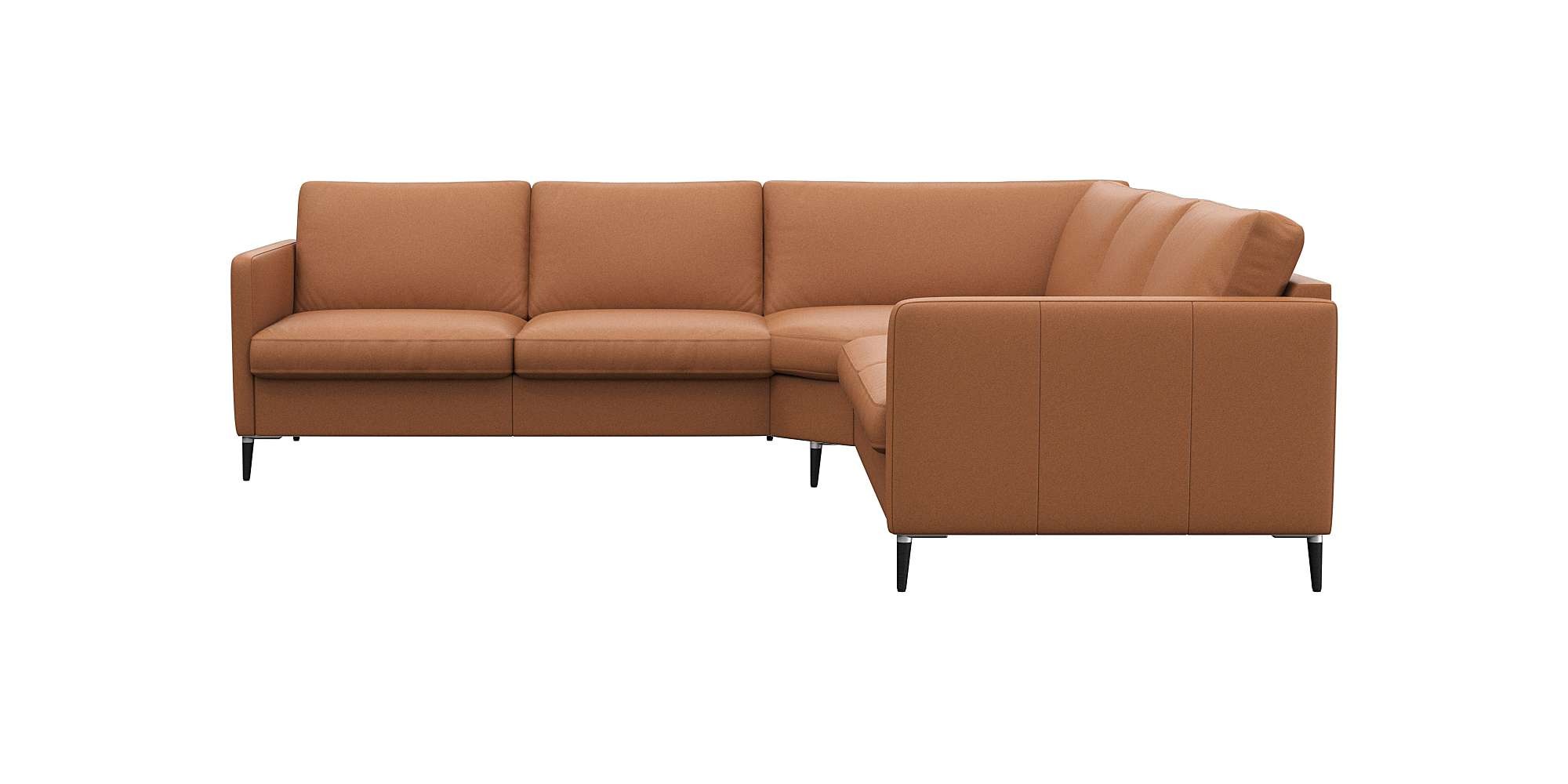 FLEXLUX Ecksofa »Fiore, L-Form, bequem und komfortabel durch hochwertigem S günstig online kaufen