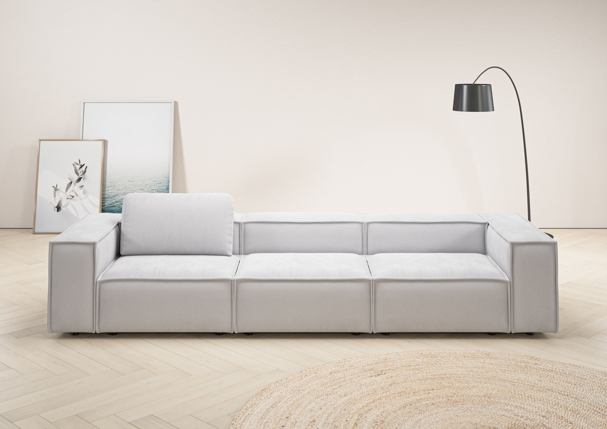 PLACES OF STYLE 3,5-Sitzer »Watertown, modernes Big-Sofa XXL, 336 cm Breite günstig online kaufen
