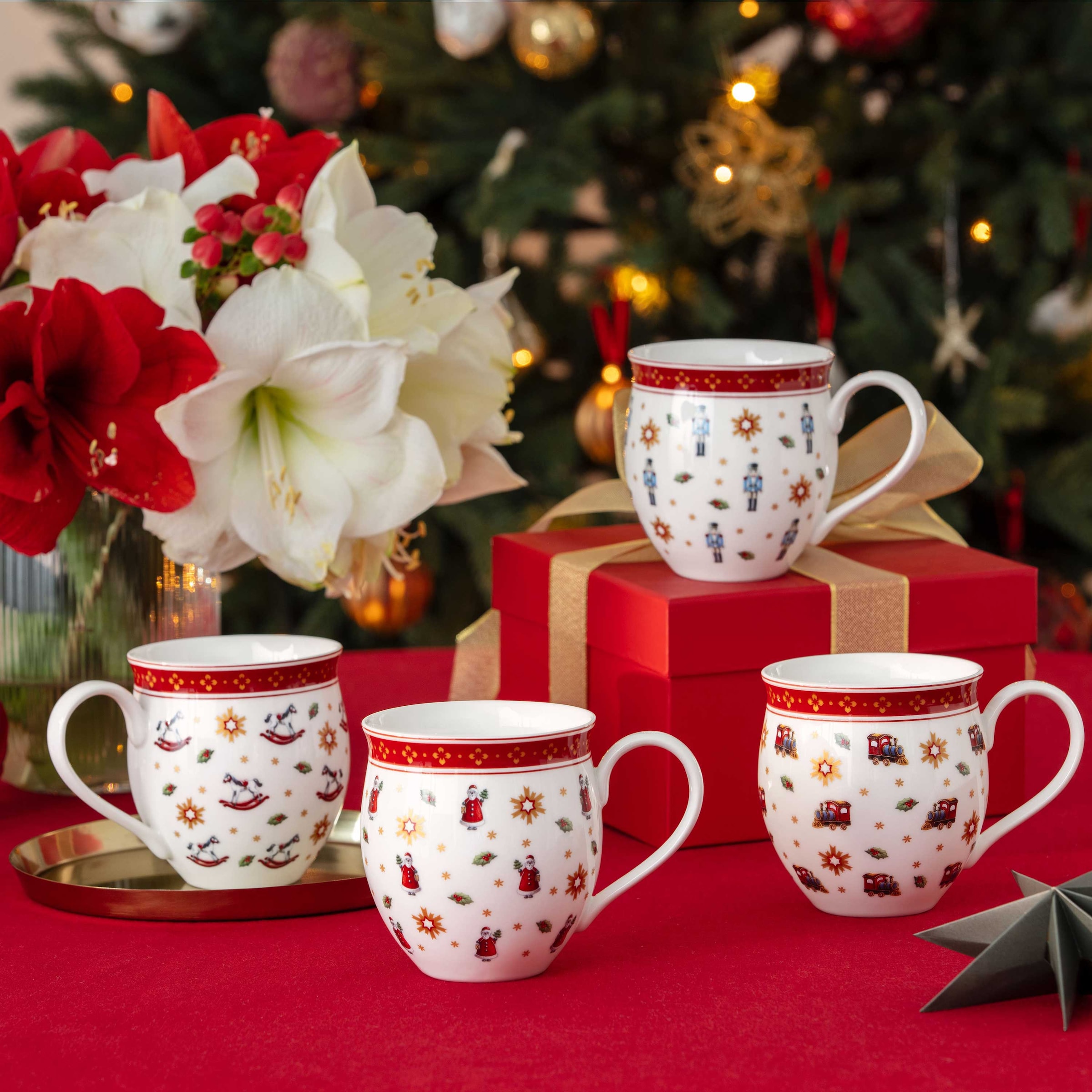 Villeroy & Boch Becher »Toy's Delight Jubiläums-Becher Set 4-tlg.« Premium Porzellan