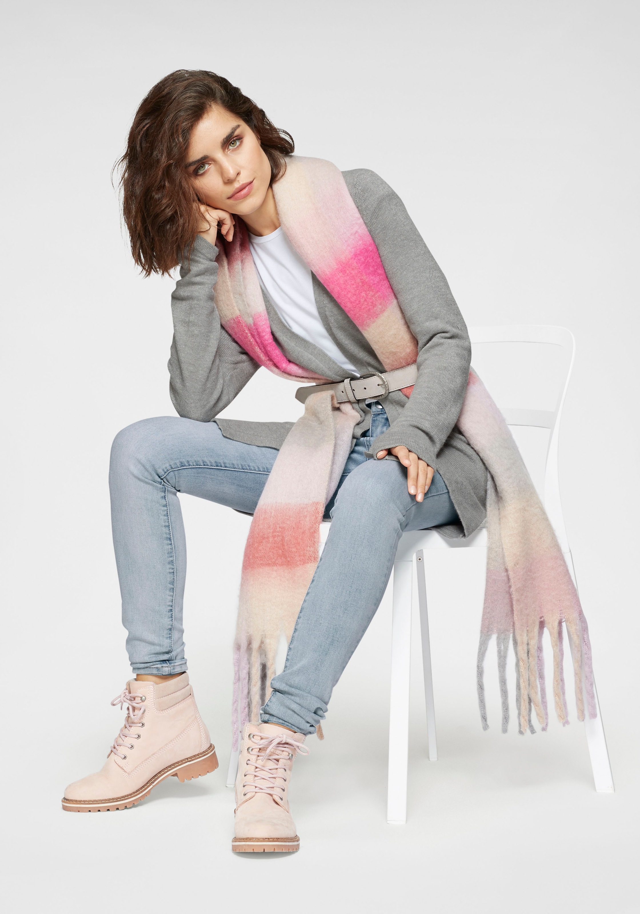 Tamaris Strickjacke mit Taschen