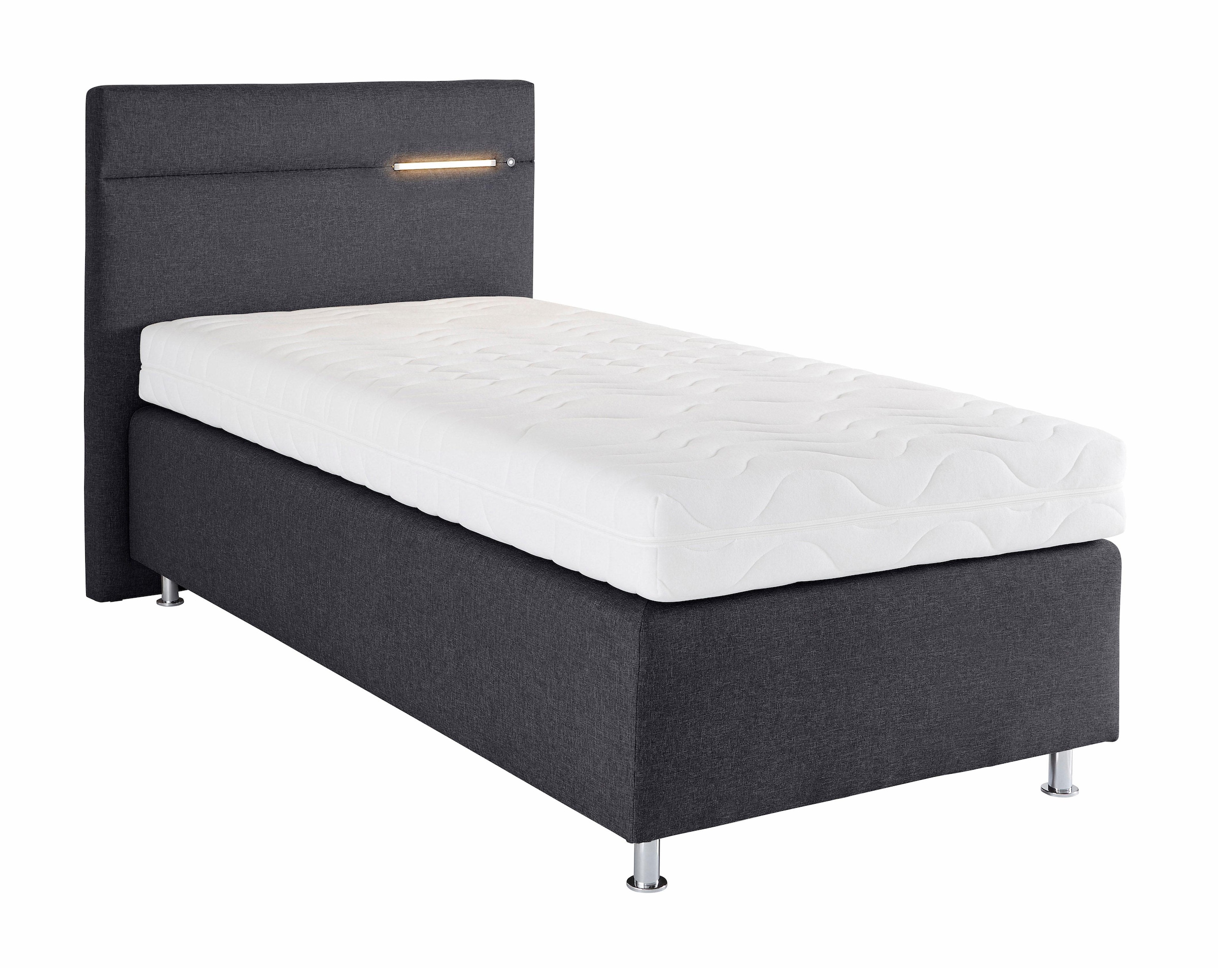 Westfalia Schlafkomfort Boxspringbett, wahlweise mit LED-Beleuchtung