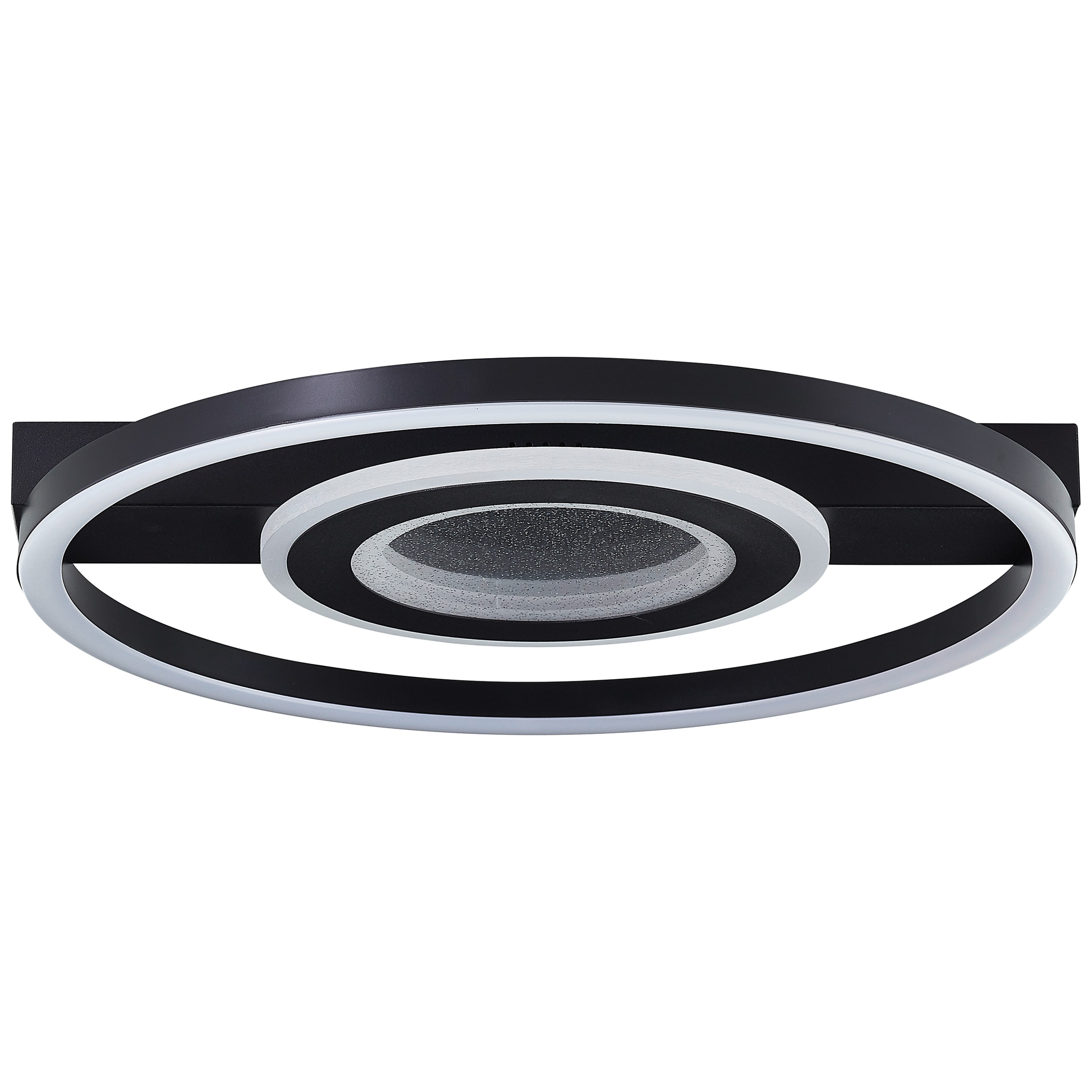 BreLight LED Deckenleuchte »Queens«, 37 x 37 cm, 2400 lm, 3000 K, Glitzeref günstig online kaufen