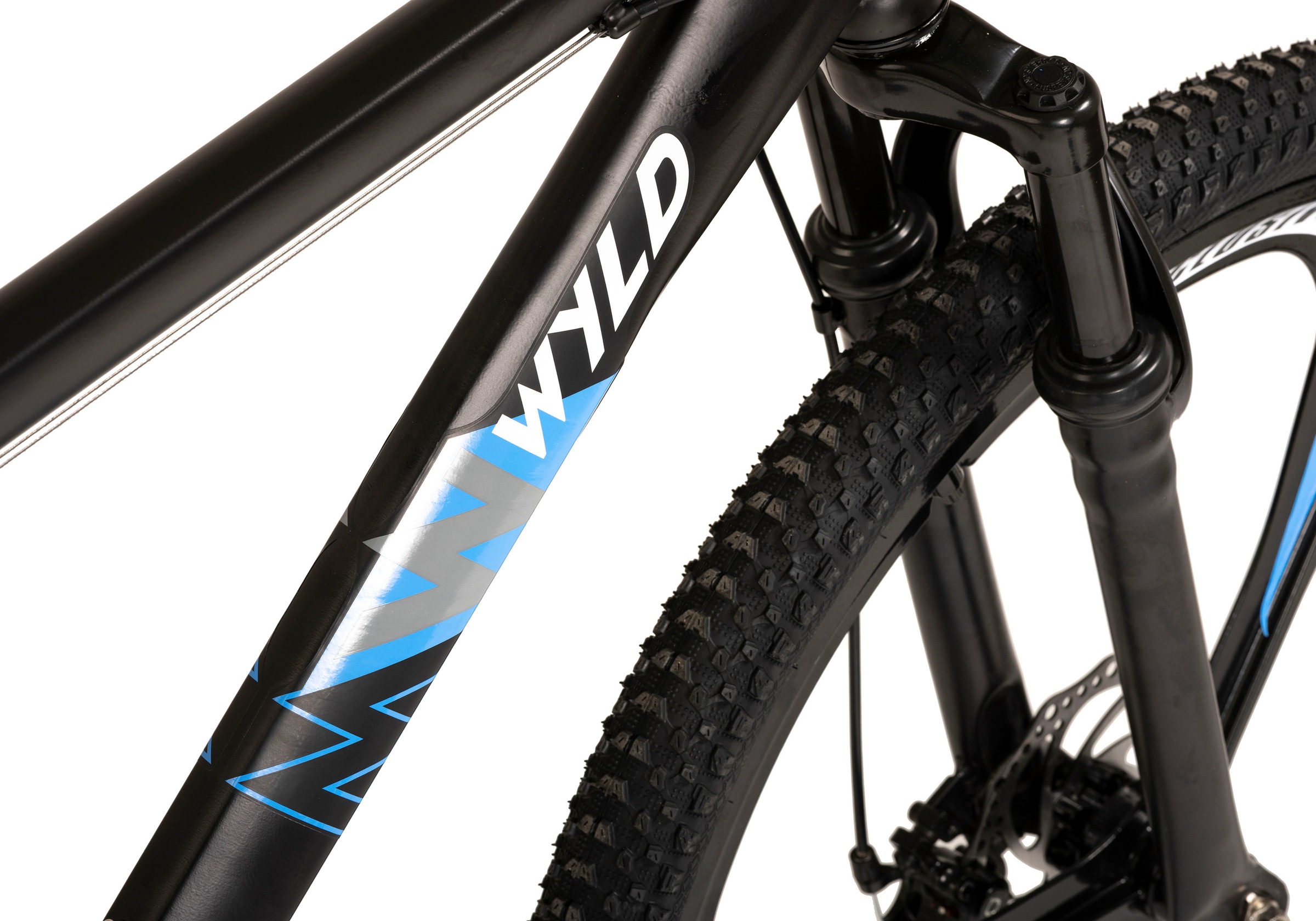 WYLD Mountainbike »Mountainbike Hardtail 29'' Sharp Schwarz-Blau 21 Gänge«, 21 Gang, Kettenschaltung