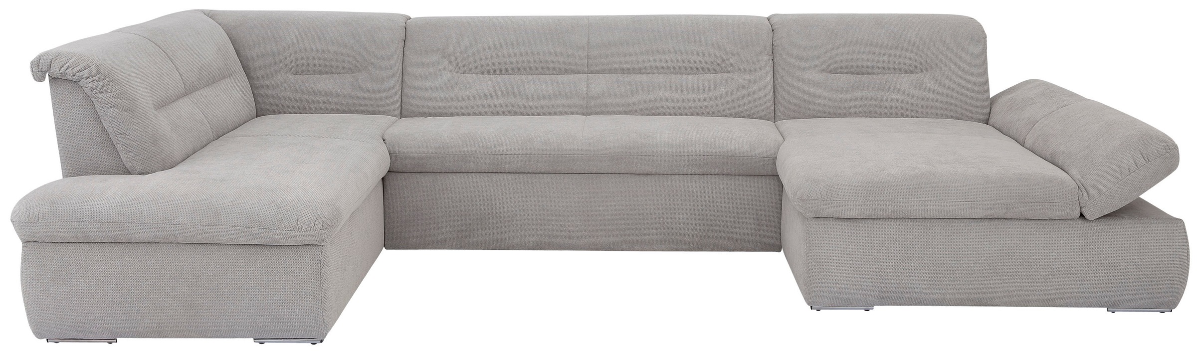 INOSIGN Wohnlandschaft »Avesa U-Form«, Wahlweise mit Armteilverstellung und Bettfunktion, B/T/H: 355/216/80cm