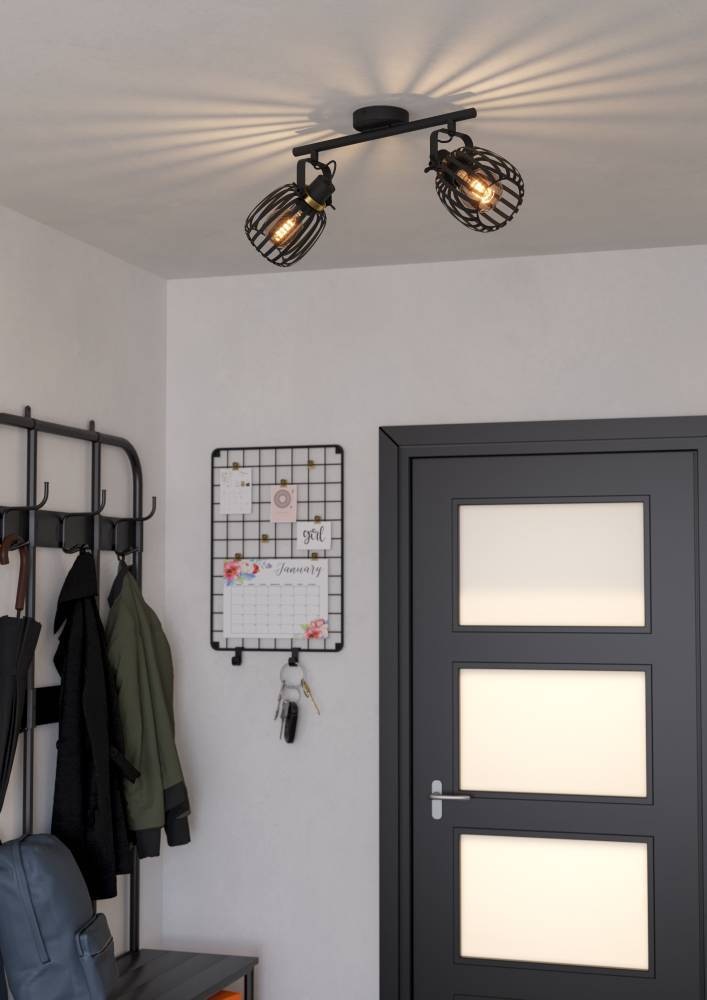 EGLO Deckenspot »GIRONA«, für Leuchtmittel 2 x E27 günstig online kaufen
