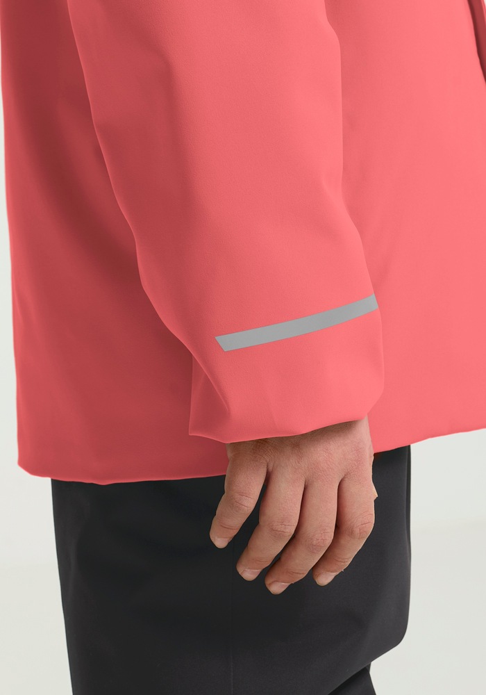 Jack Wolfskin Skijacke »FLOWLINE JKT KIDS«, mit Kapuze