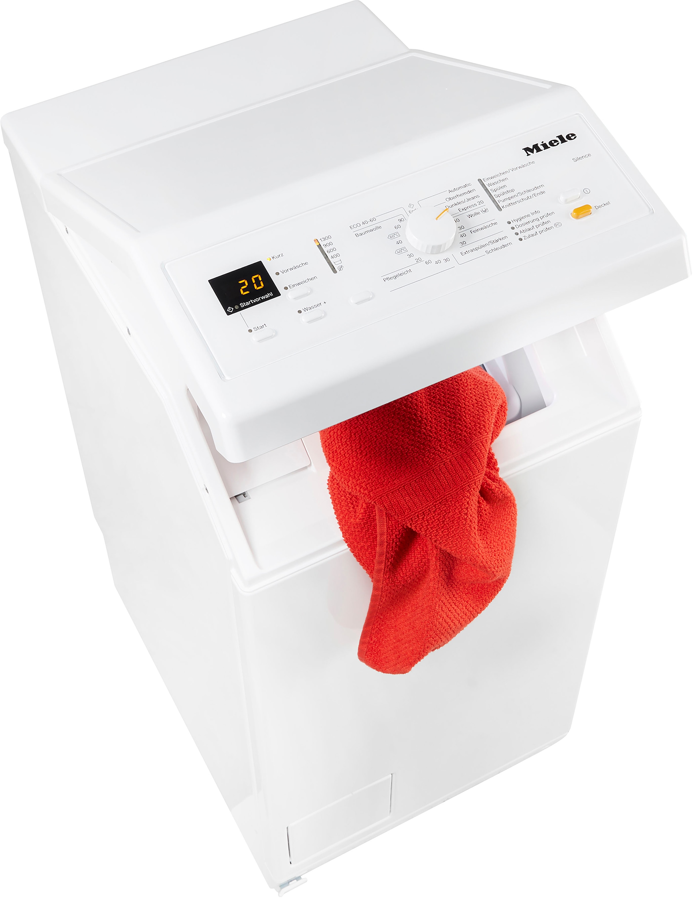 Miele Waschmaschine Toplader »WW670 WPM«, WW670 WPM, 6 kg, 1300 U/min auf  Raten kaufen