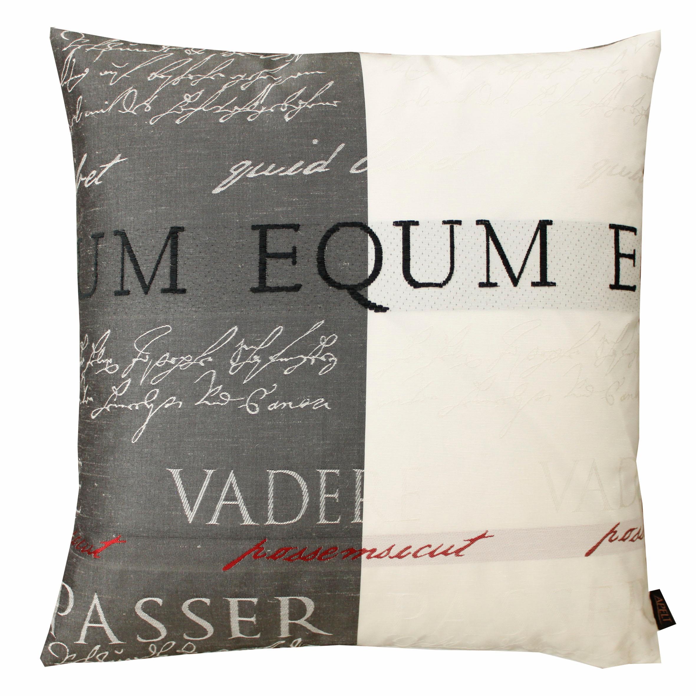 APELT Dekokissen »Signum« Kissenhülle ohne Füllung, 1 Stück günstig online kaufen