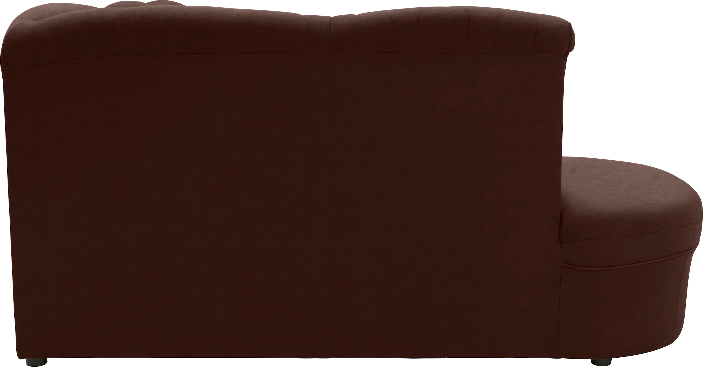 DOMO collection Ecksofa »Faenza für kleine Räume, Stellmaße 232,176cm, komfortabel, L-Form«, mit Ottomane, zeitlos, elegante Armlehnen, wahlweise mit Bettfunktion