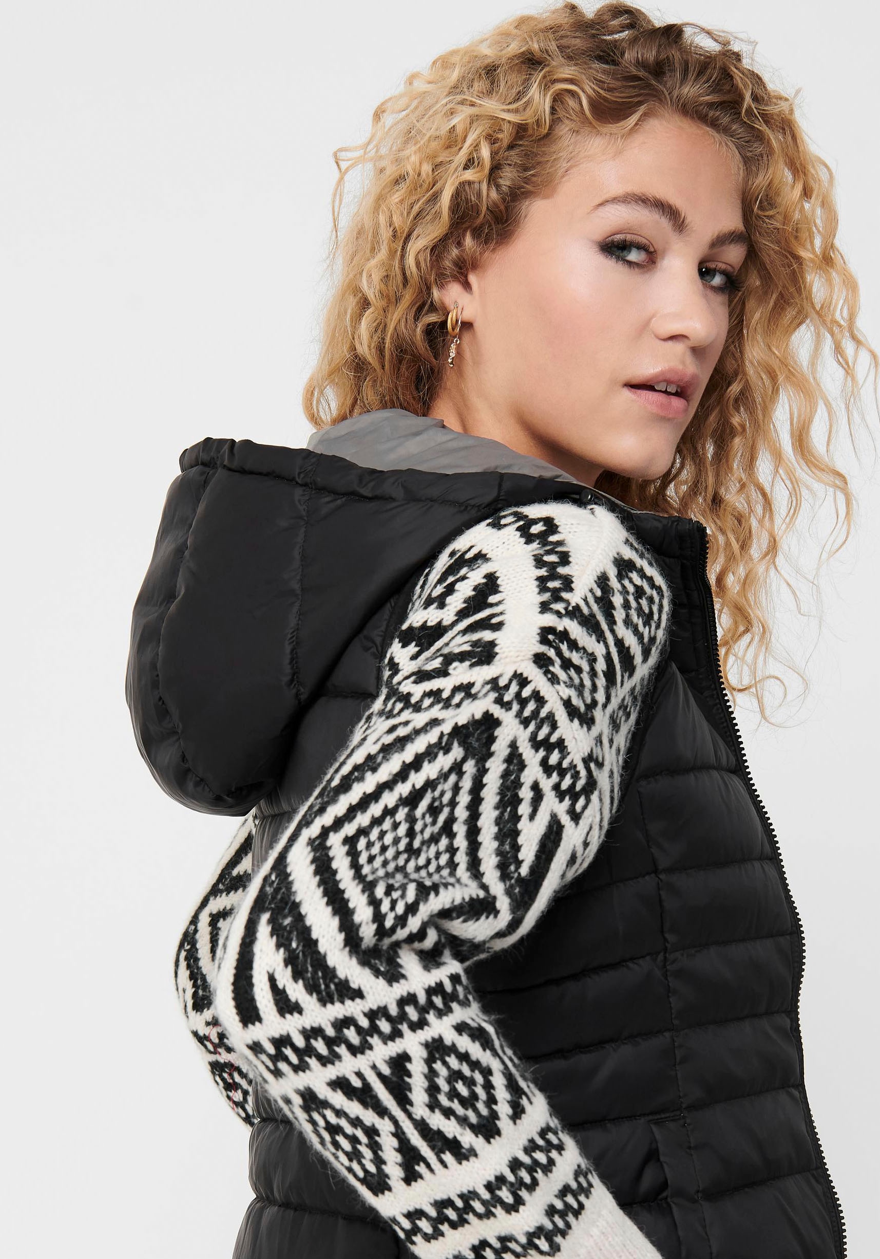 ONLY Steppweste »ONLNEWTAHOE HOOD WAISTCOAT OTW NOOS«