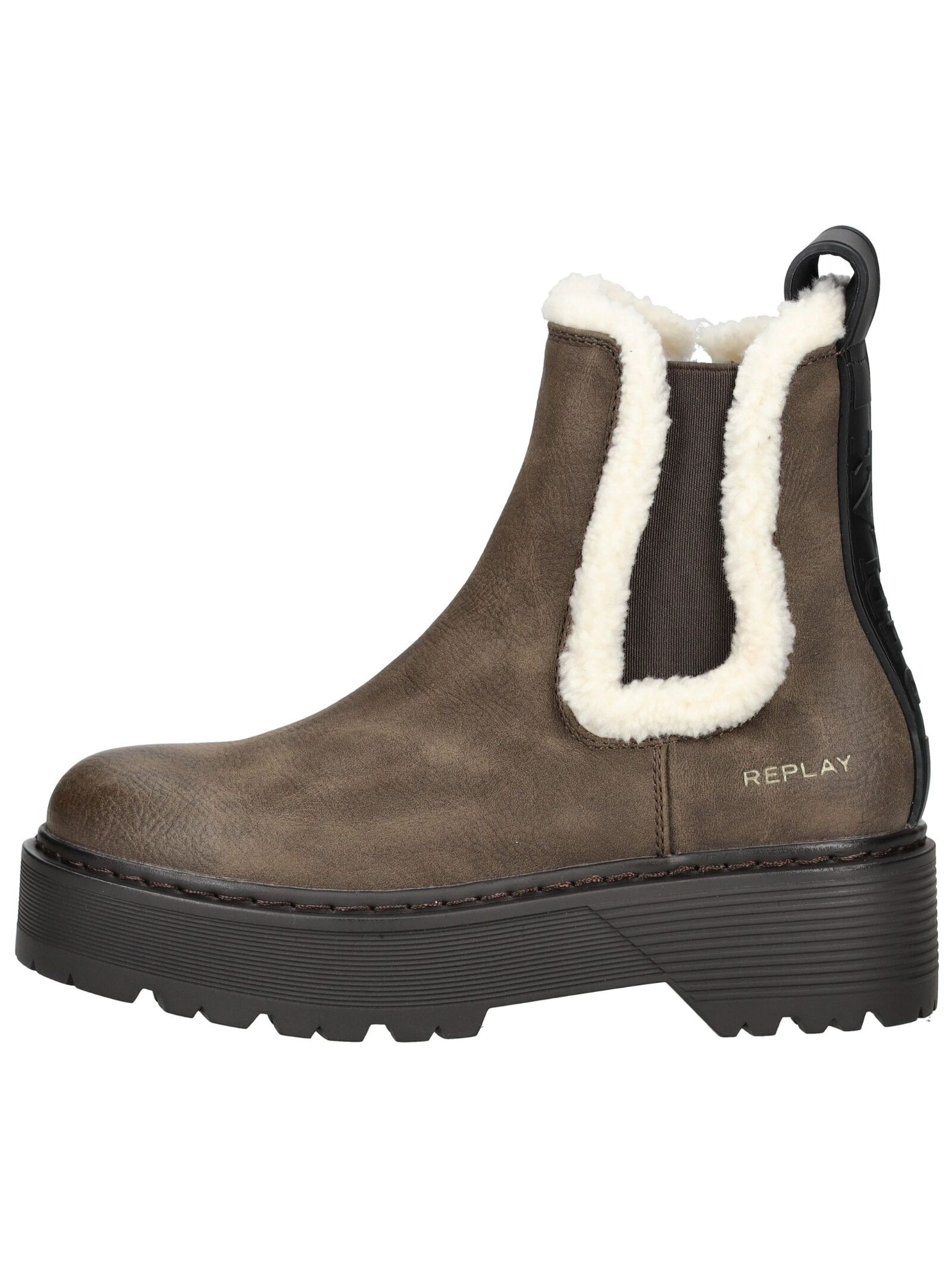 Replay Stiefelette »Replay Stiefelette Lederimitat/Textil«