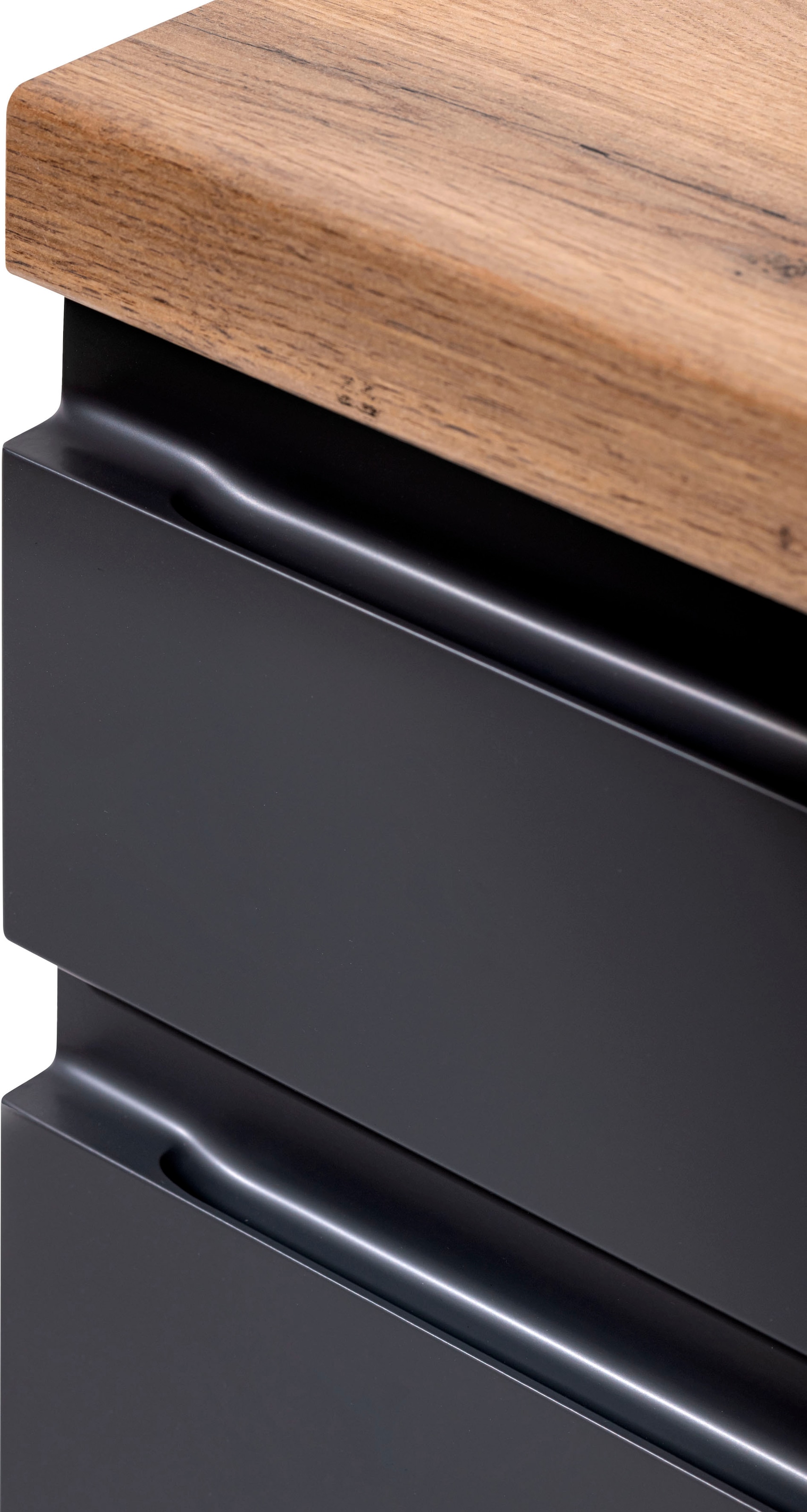 KOCHSTATION Unterschrank »KS-Bruneck« >>Bruneck<< 180 cm breit, für viel Stauraum, hochwertige MDF-Fronten