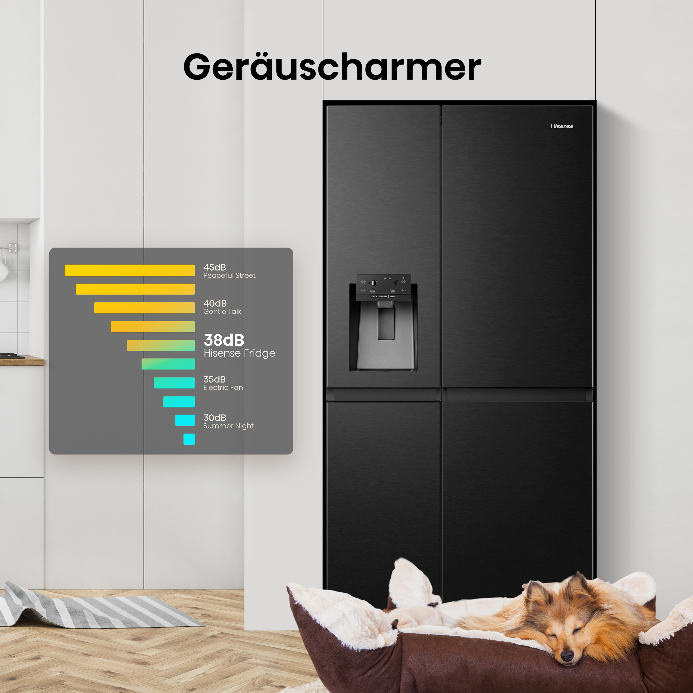 Hisense Side-by-Side »RS818N4TFE«