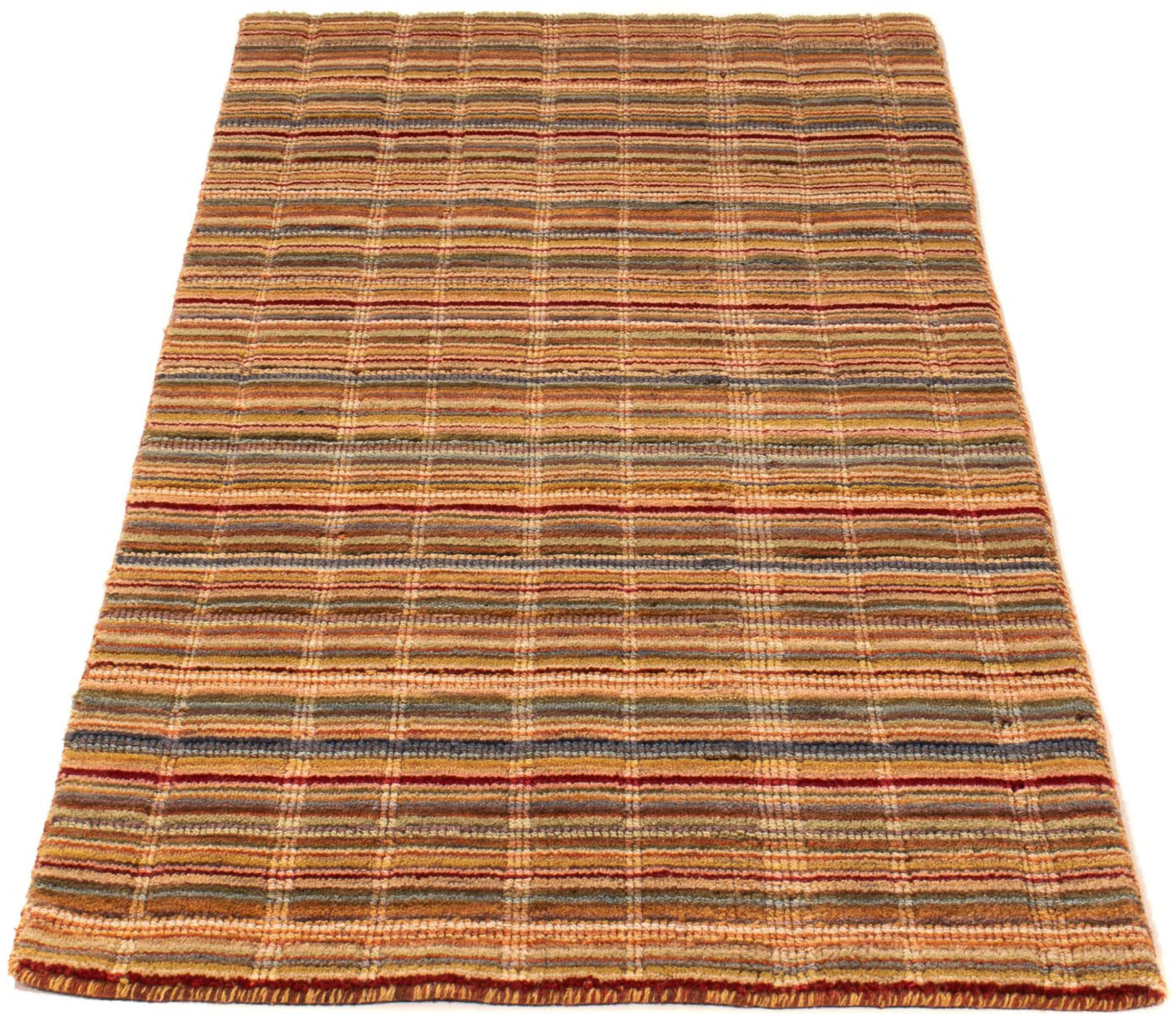 morgenland Wollteppich »Gabbeh - Loribaft Softy - 138 x 67 cm - mehrfarbig« günstig online kaufen