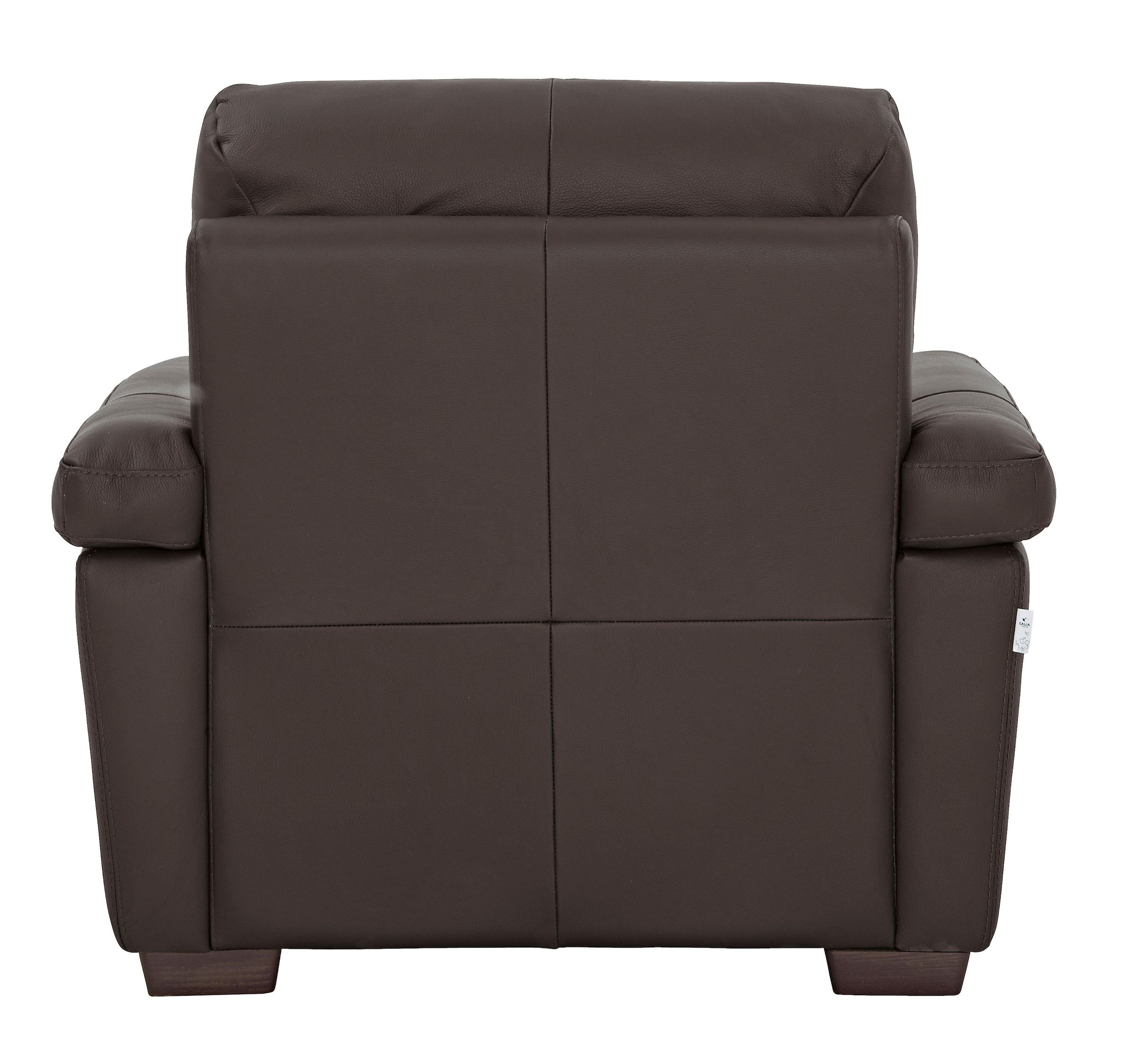 CALIA ITALIA Sessel »Gaia, hochwertiger, edler Ledersessel mit erstklassigem Sitzkomfort« in zwei hochwertigen Lederqualitäten
