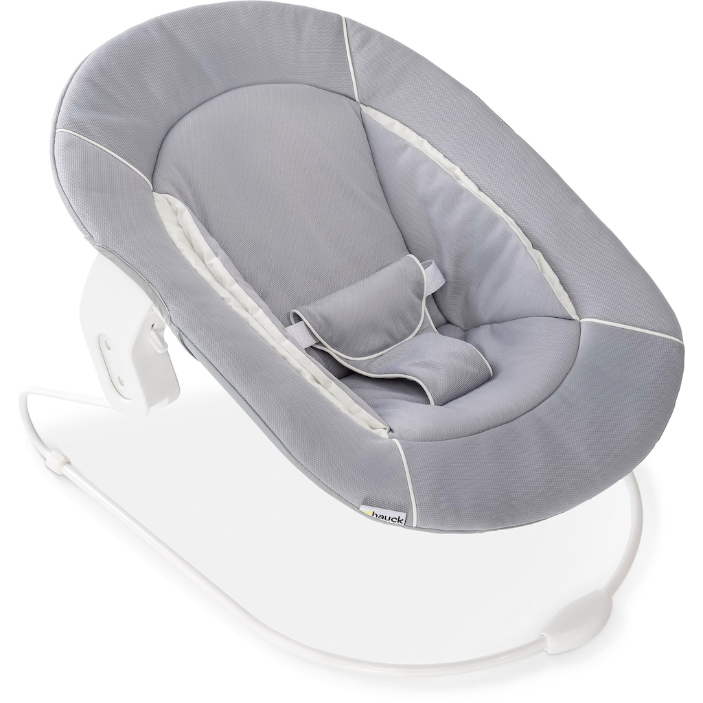 Hauck Hochstuhlaufsatz »Alpha Bouncer 2in1 Wippenaufsatz Stretch, grey« bis, 9 kg