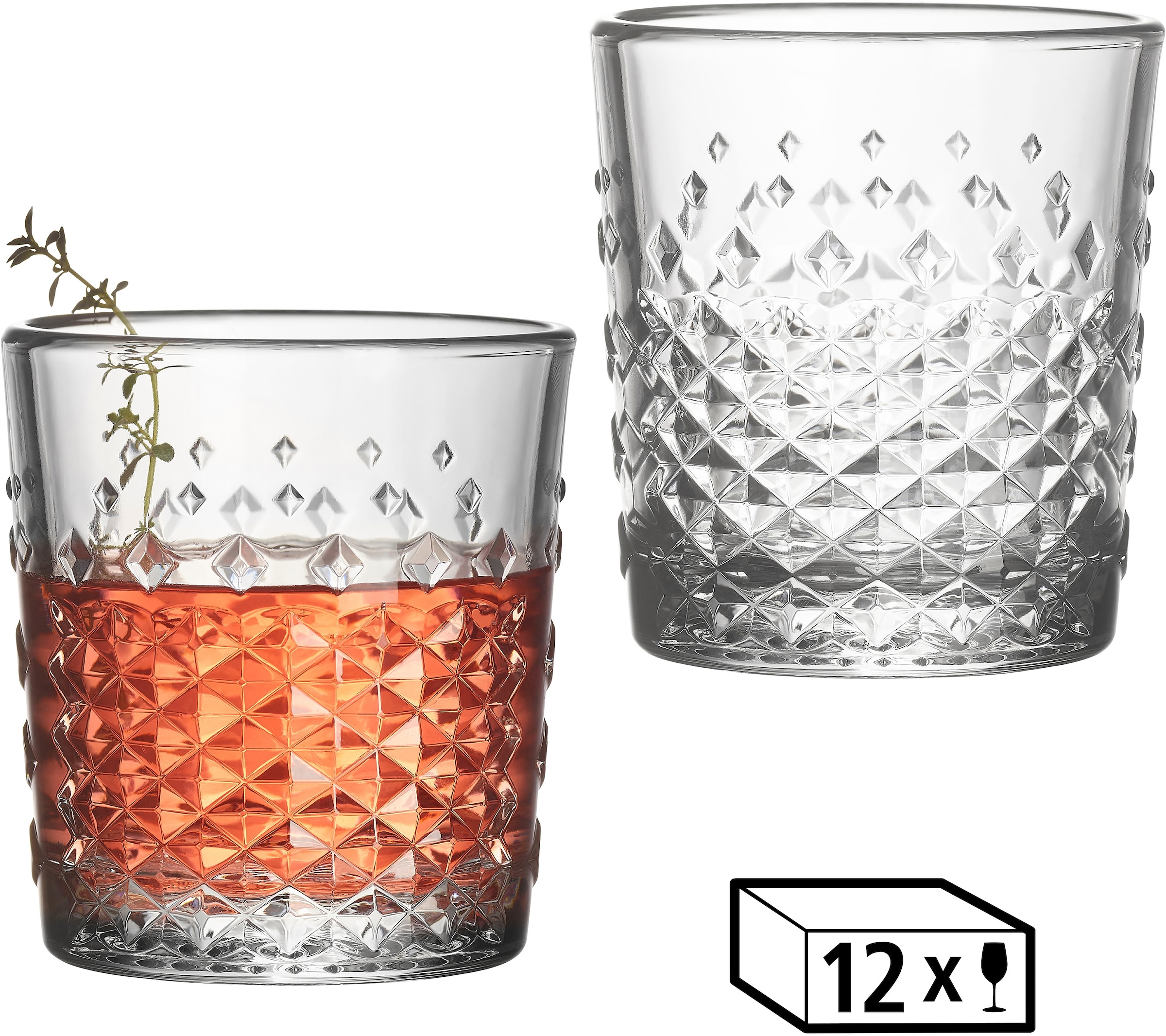 LIBBEY Gläser-Set »D.O.F. Glas -OCULAR- 295 ml, Ø 8,5 cm, H: 9,5 cm, 12er S günstig online kaufen
