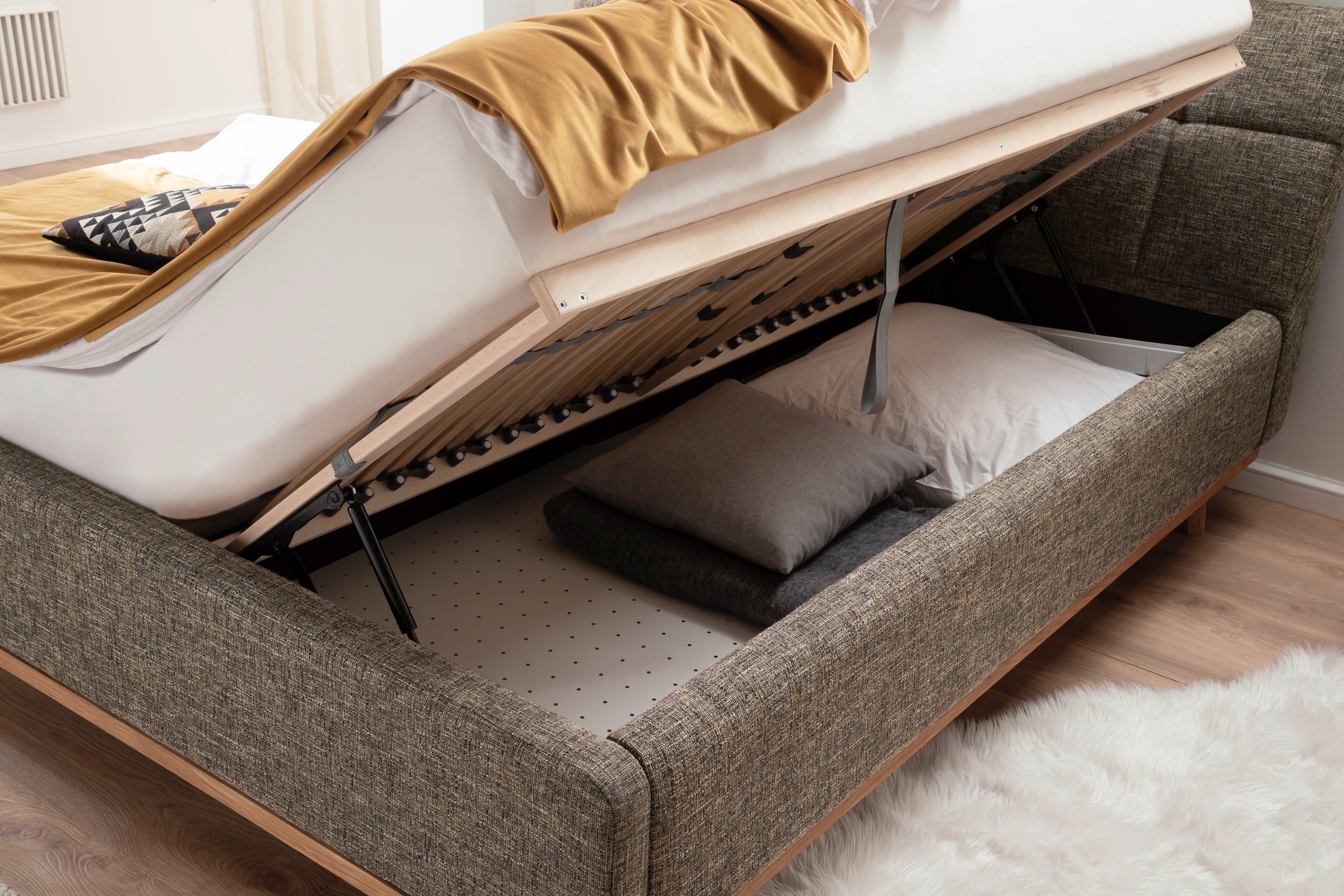 meise.möbel Polsterbett »Mila«, mit Bettkasten