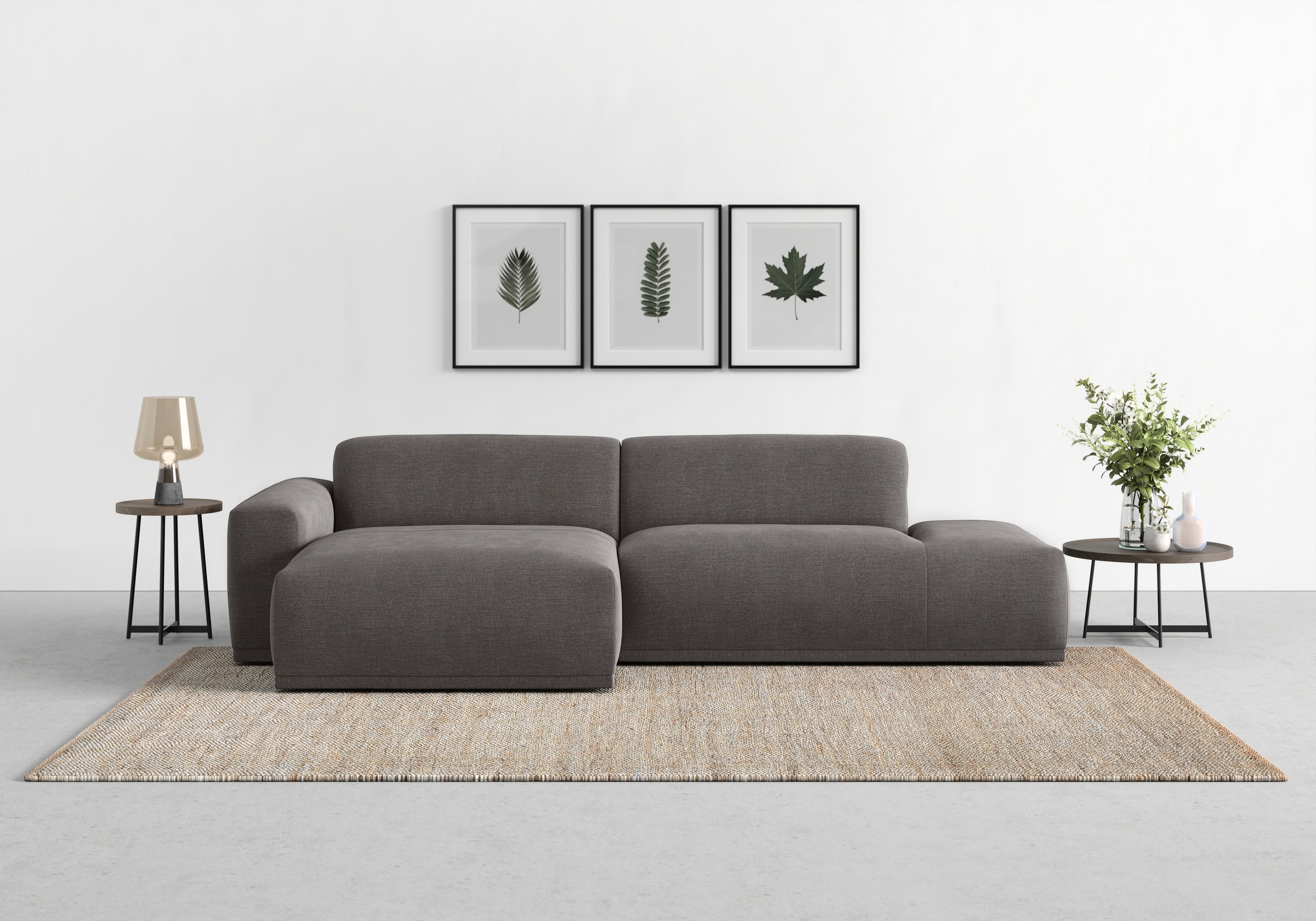 TRENDMANUFAKTUR Ecksofa »Braga, mit hochwertigem Kaltschaum, L-Form, in Cor günstig online kaufen