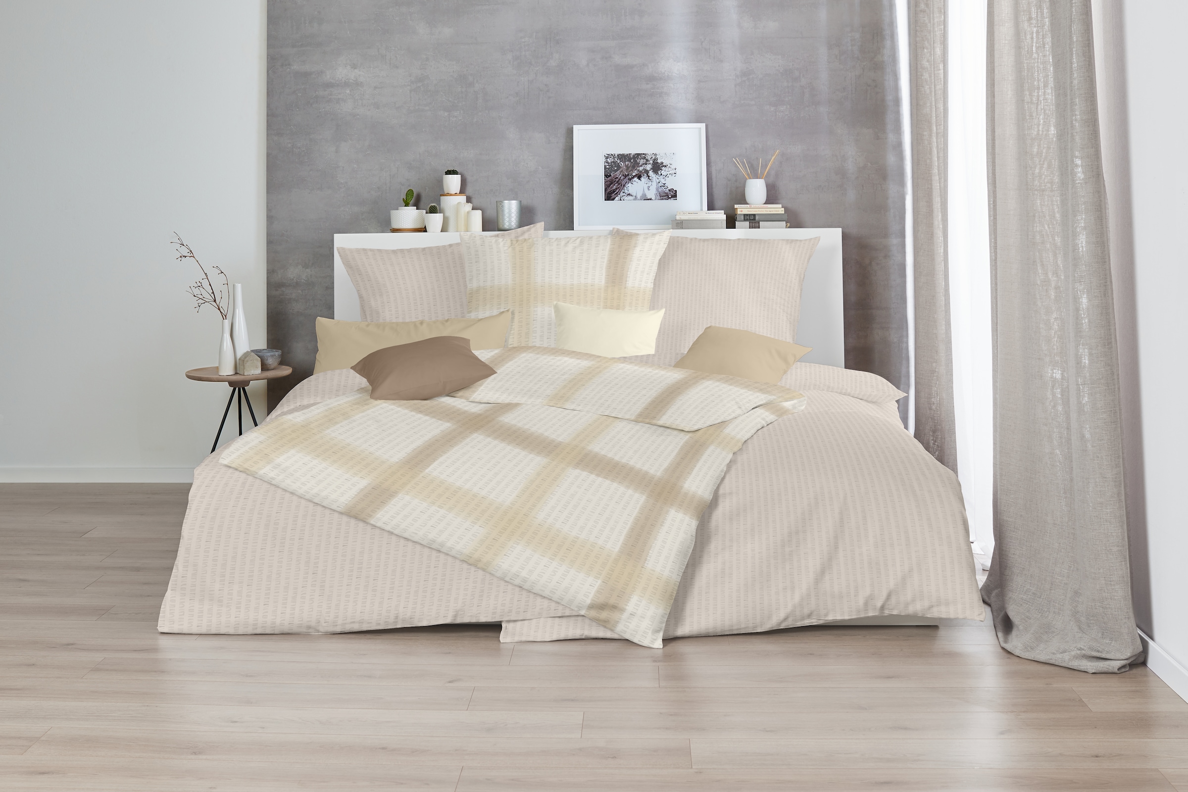 Primera Bettwäsche »Soft-Seersucker-Bettwäsche Uni« 2