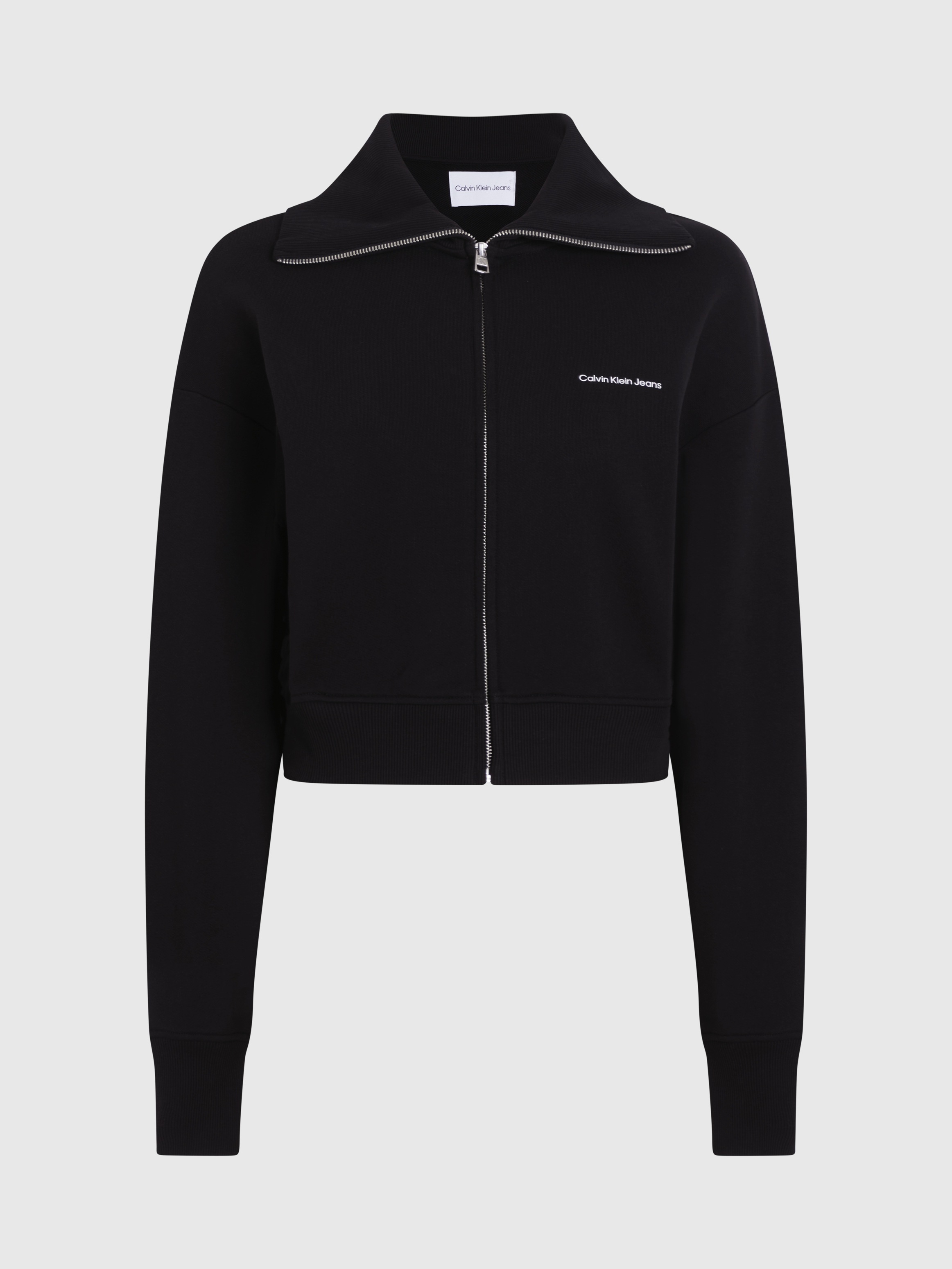 Calvin Klein Jeans Sweatjacke »DIFFUSED MONOLOGO ZIP-THROUGH«, mit Logoschriftzug