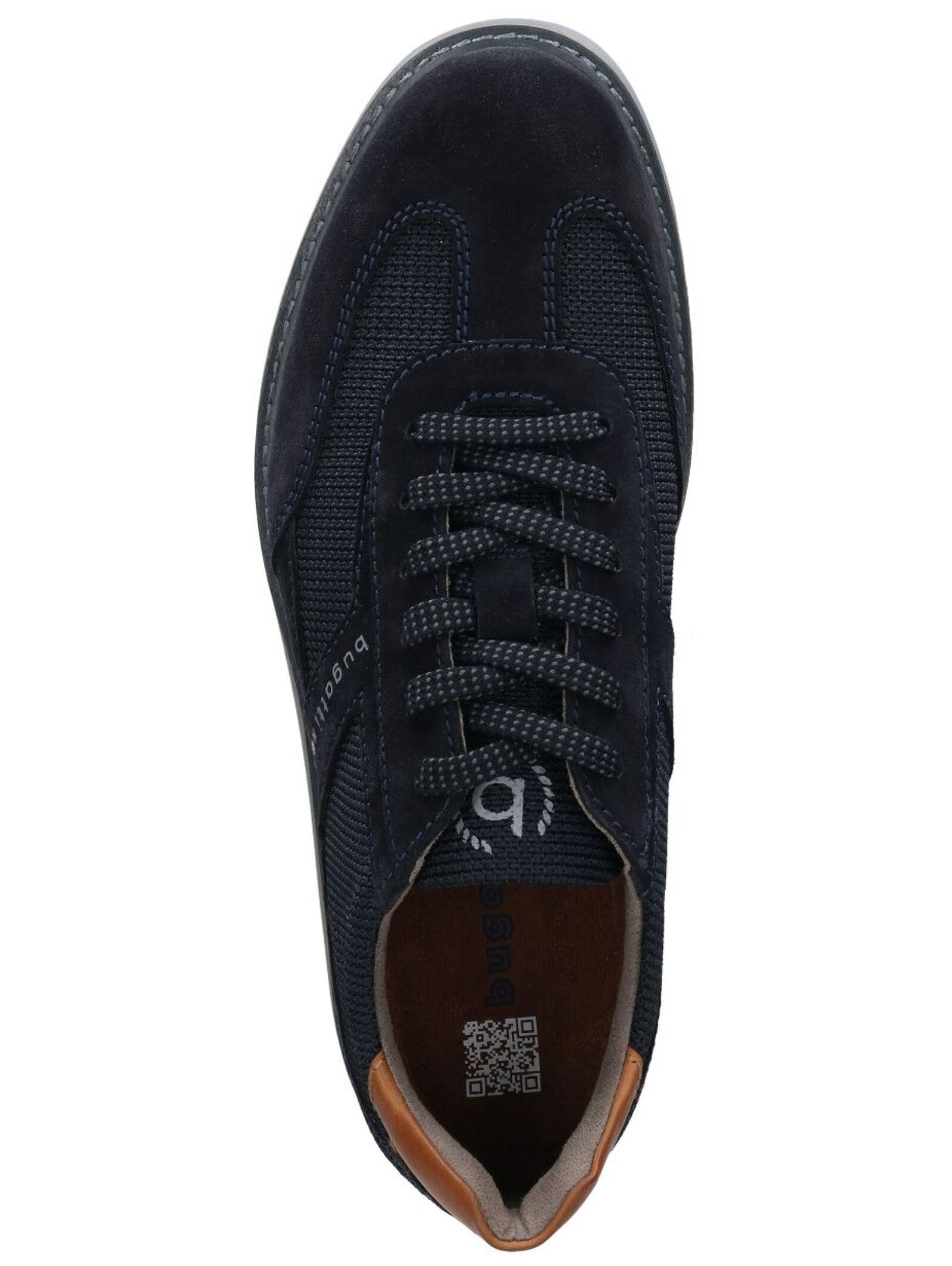 bugatti Schnürschuh »bugatti Halbschuhe Veloursleder/Textil«