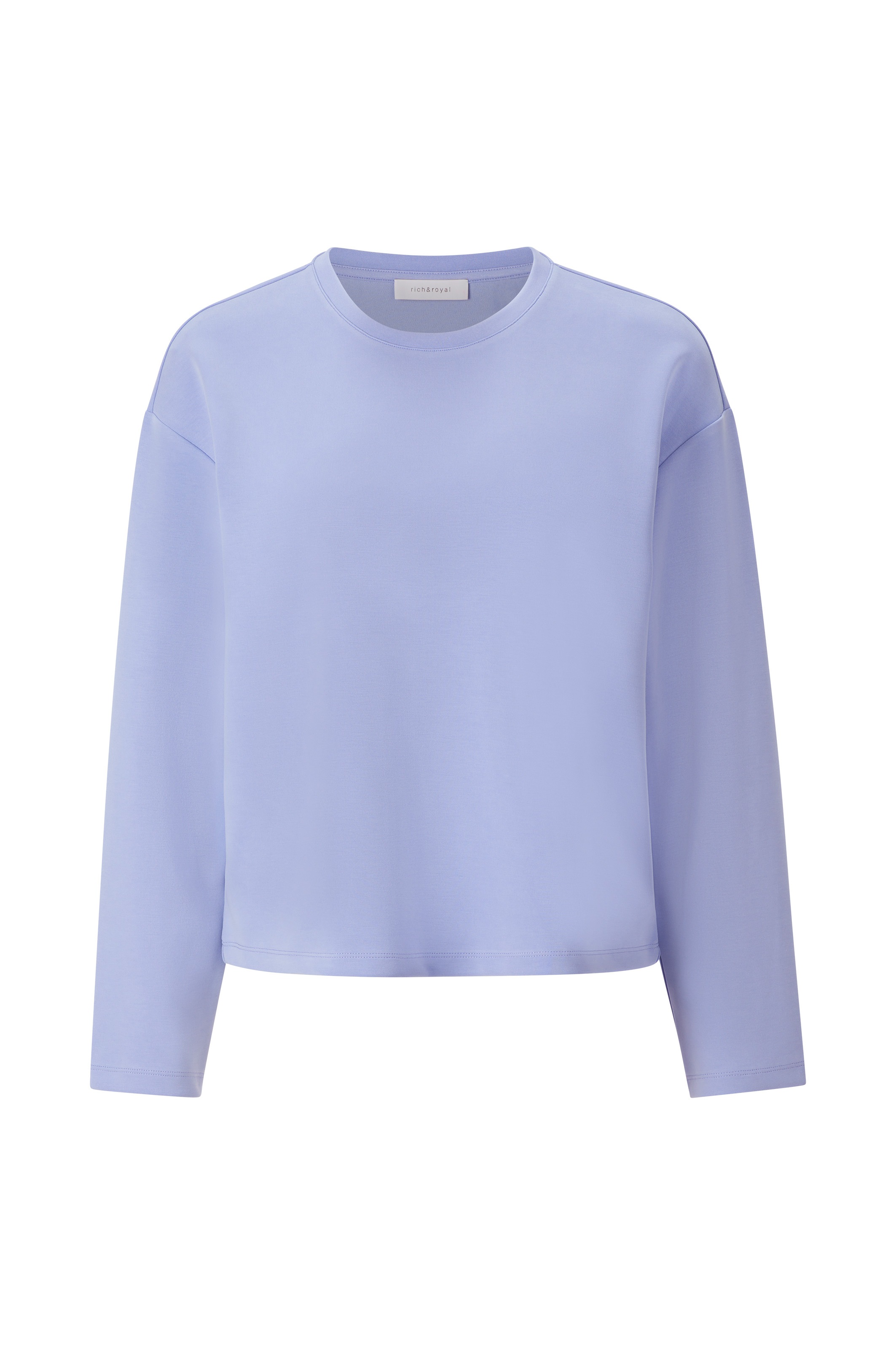 RICHROYAL Sweatshirt »2409 T Peach Crew«, überschnittene Schultern, softer Griff, Rundhals