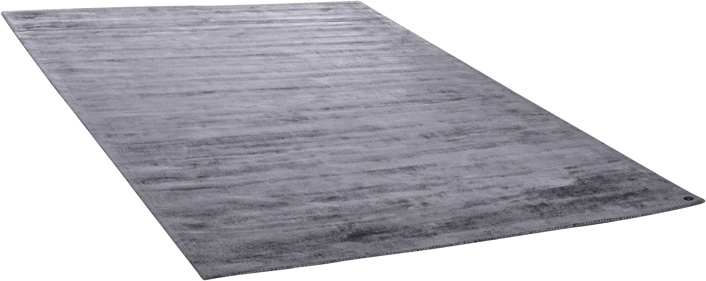 TOM TAILOR HOME uni«, mit »Shine Teppich Teppich, bestellen auf Handweb rechteckig, elegantem Raten handgewebt, Viskose, 100% Schimmer