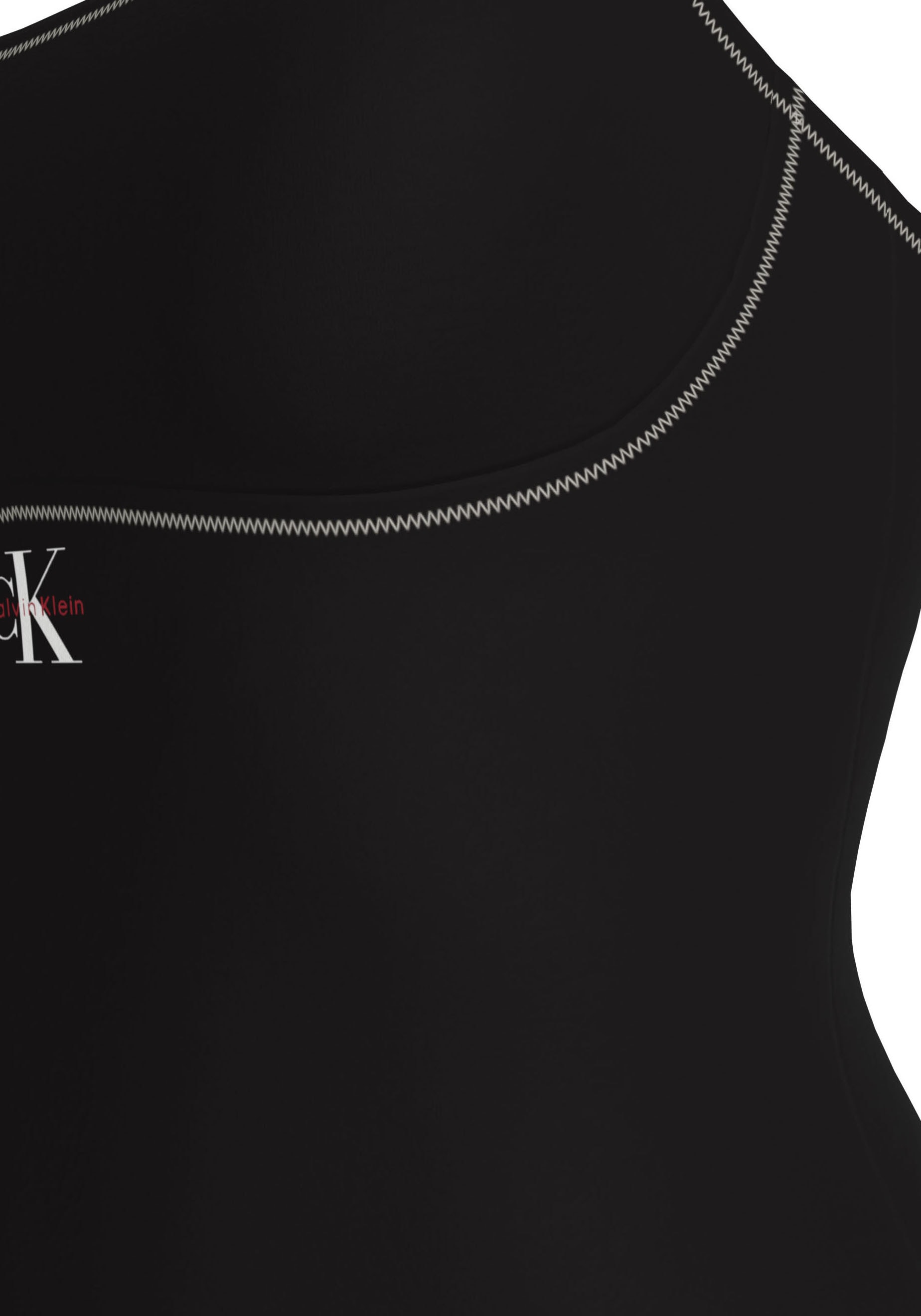 Calvin Klein Swimwear Badeanzug Körpernahe Passform mit verstellbaren Trägern