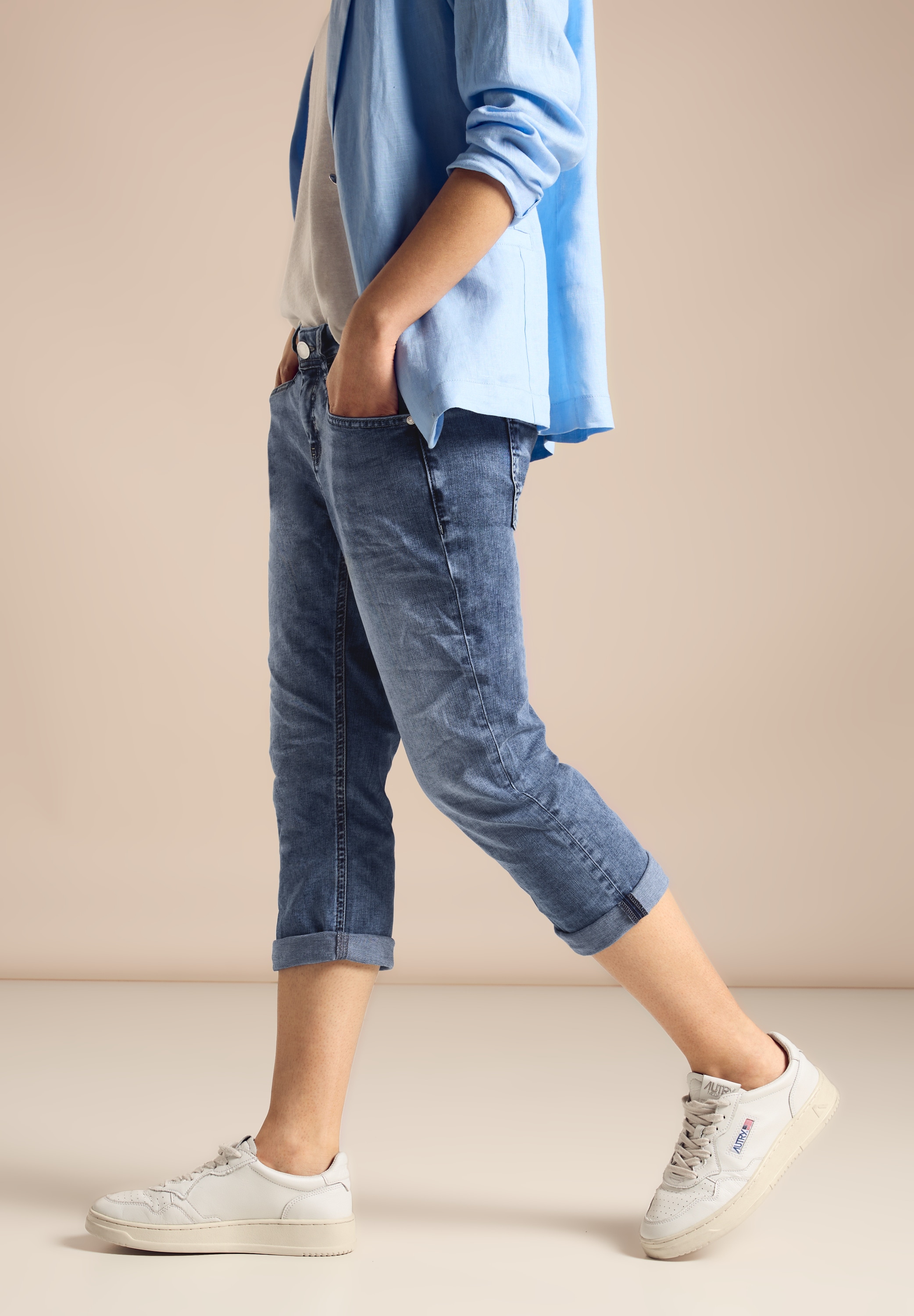 STREET ONE 3/4-Jeans »JANE«, mit Stretchanteil