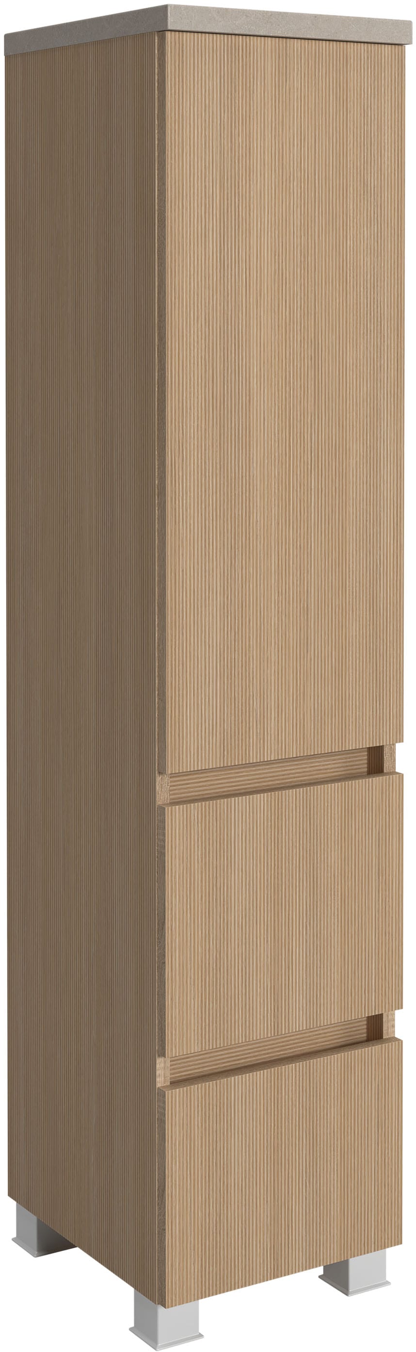 welltime Badmöbel-Set »Eixo«, Set 120 cm breit, Badmöbel mit LED-Beleuchtung